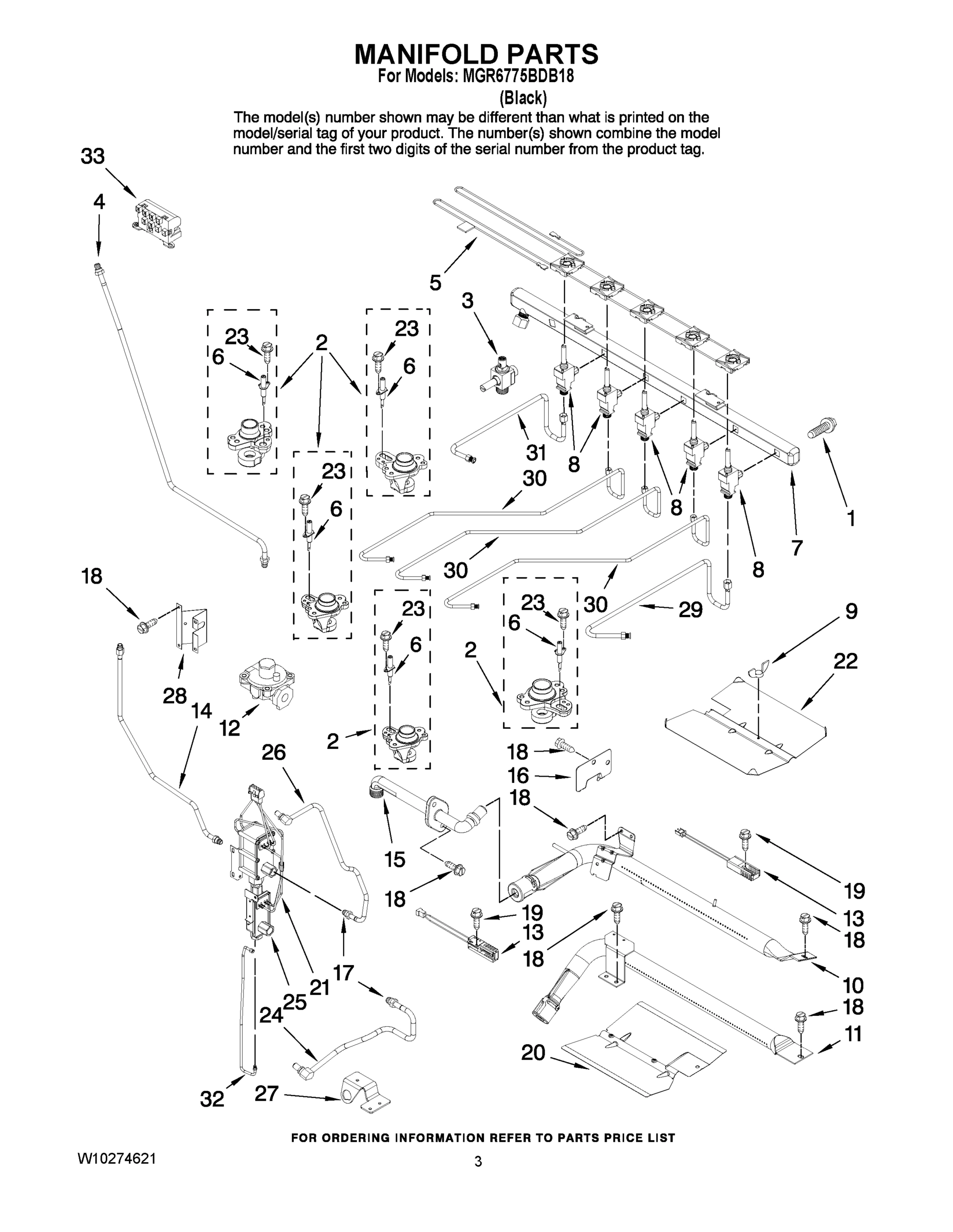 03 - MANIFOLD PARTS