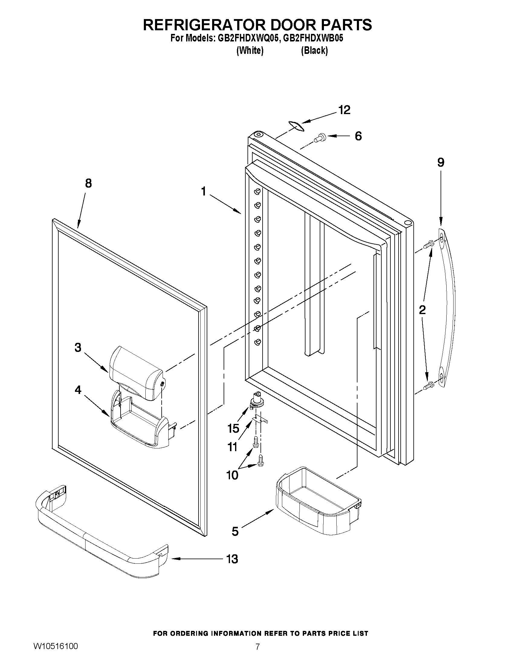 05 - REFRIGERATOR DOOR PARTS