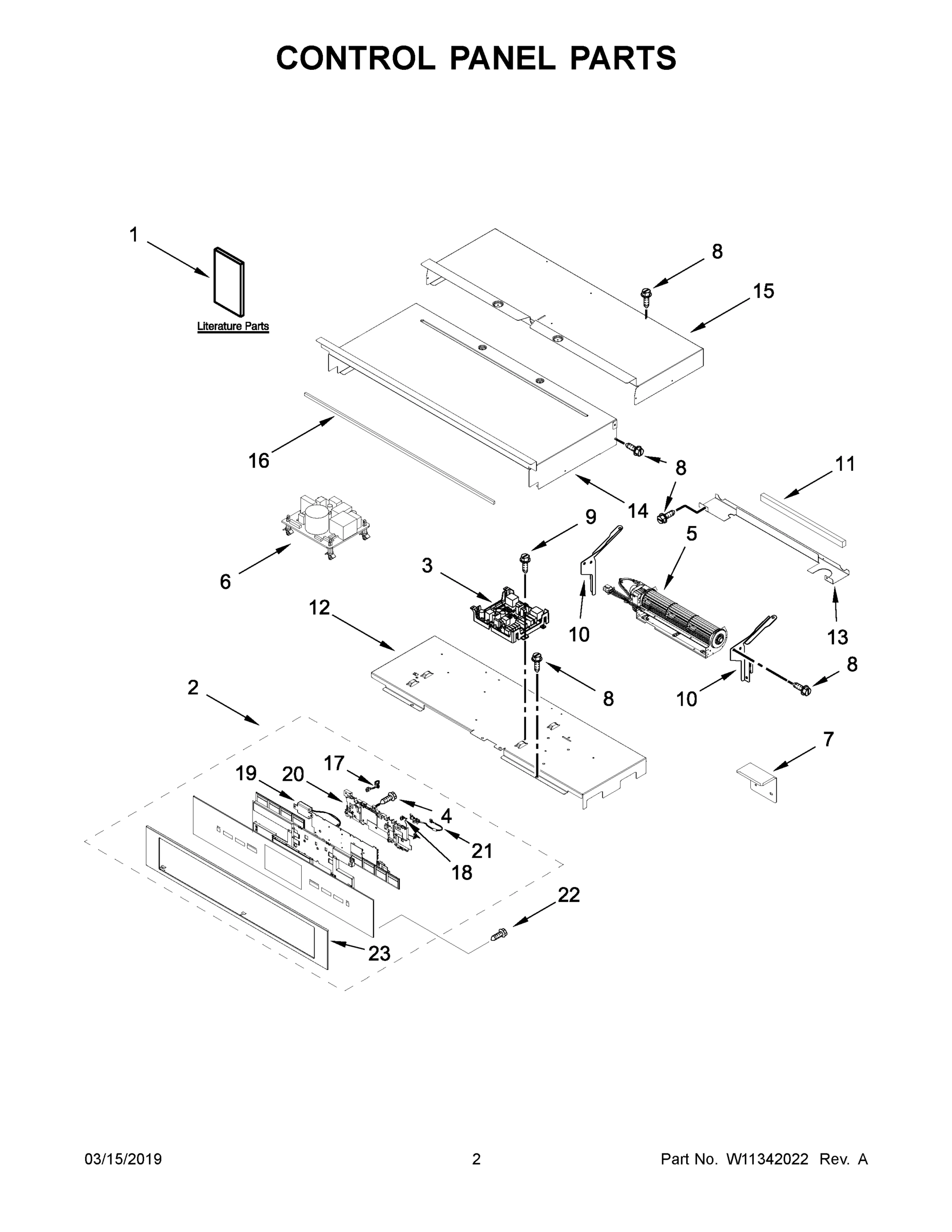 02 - CONTROL PANEL PARTS