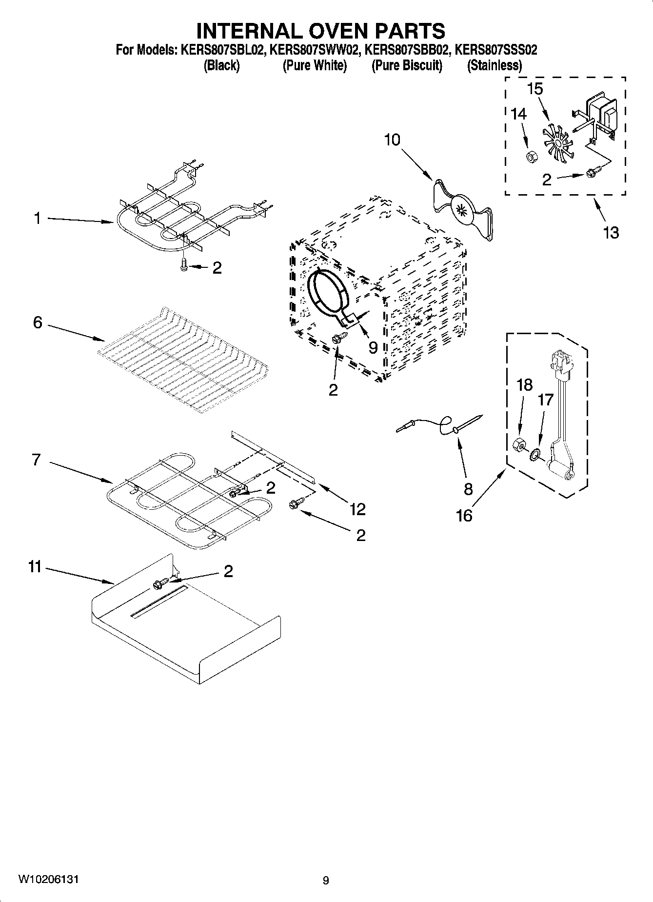 06 - INTERNAL OVEN PARTS