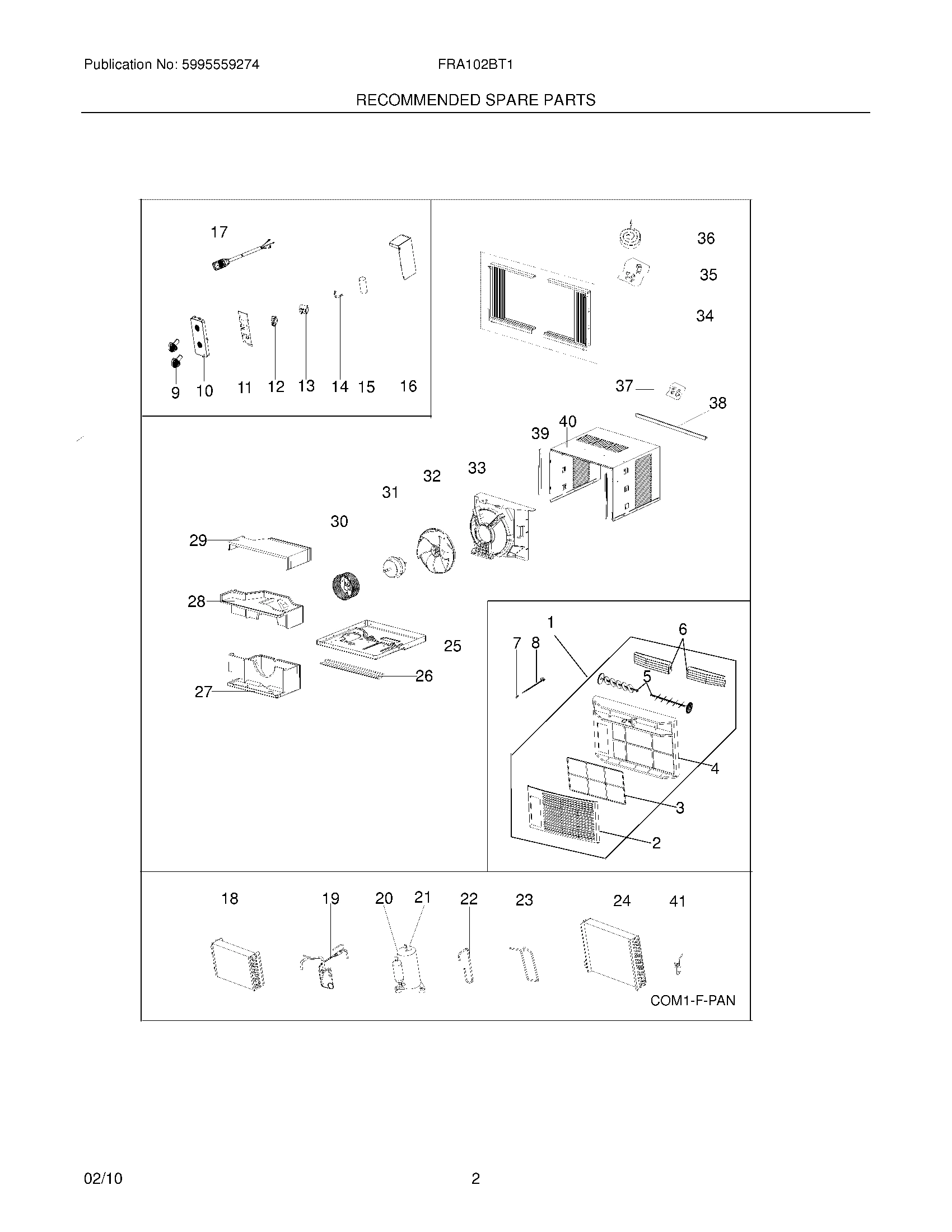 03 - RECOMMENDED SPARE PARTS