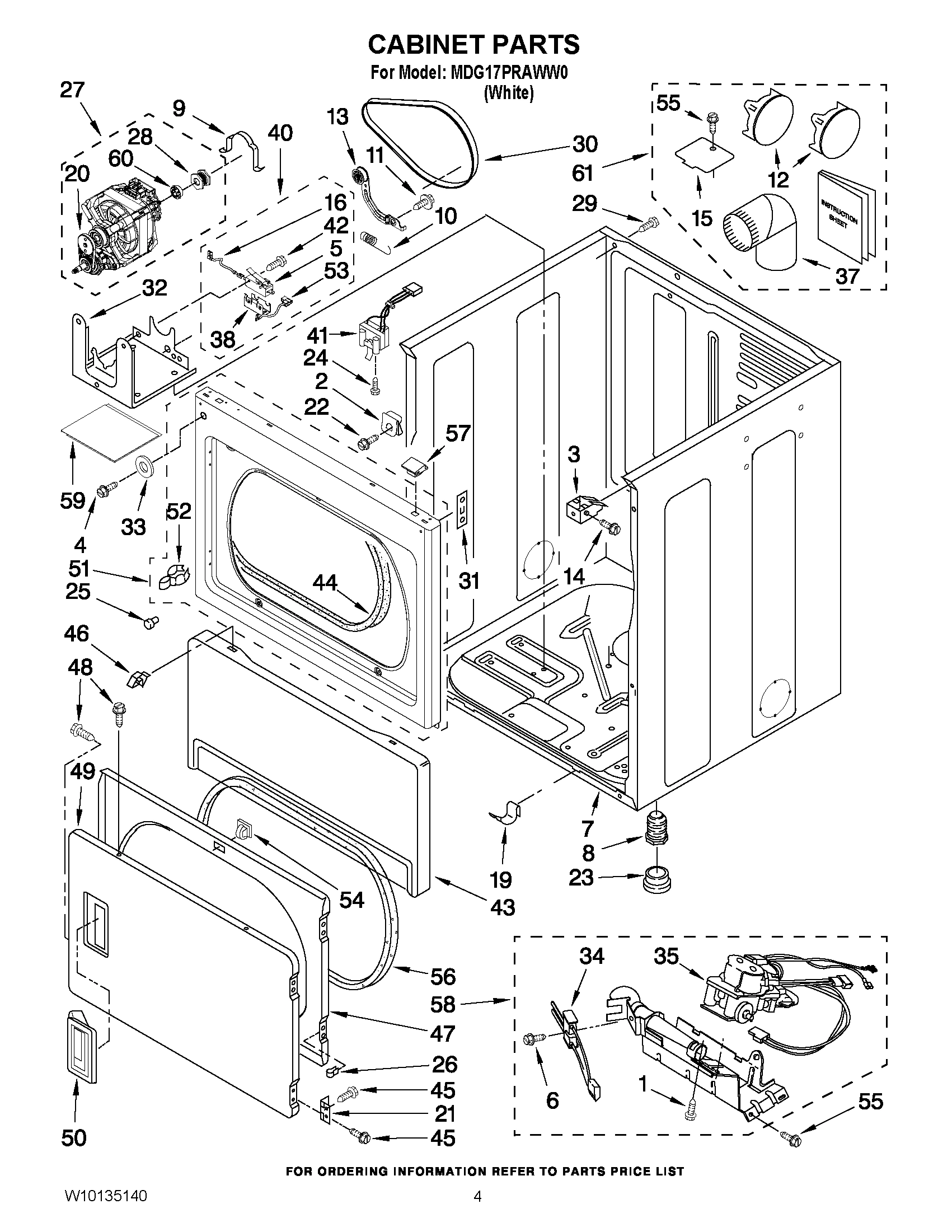 02 - CABINET PARTS