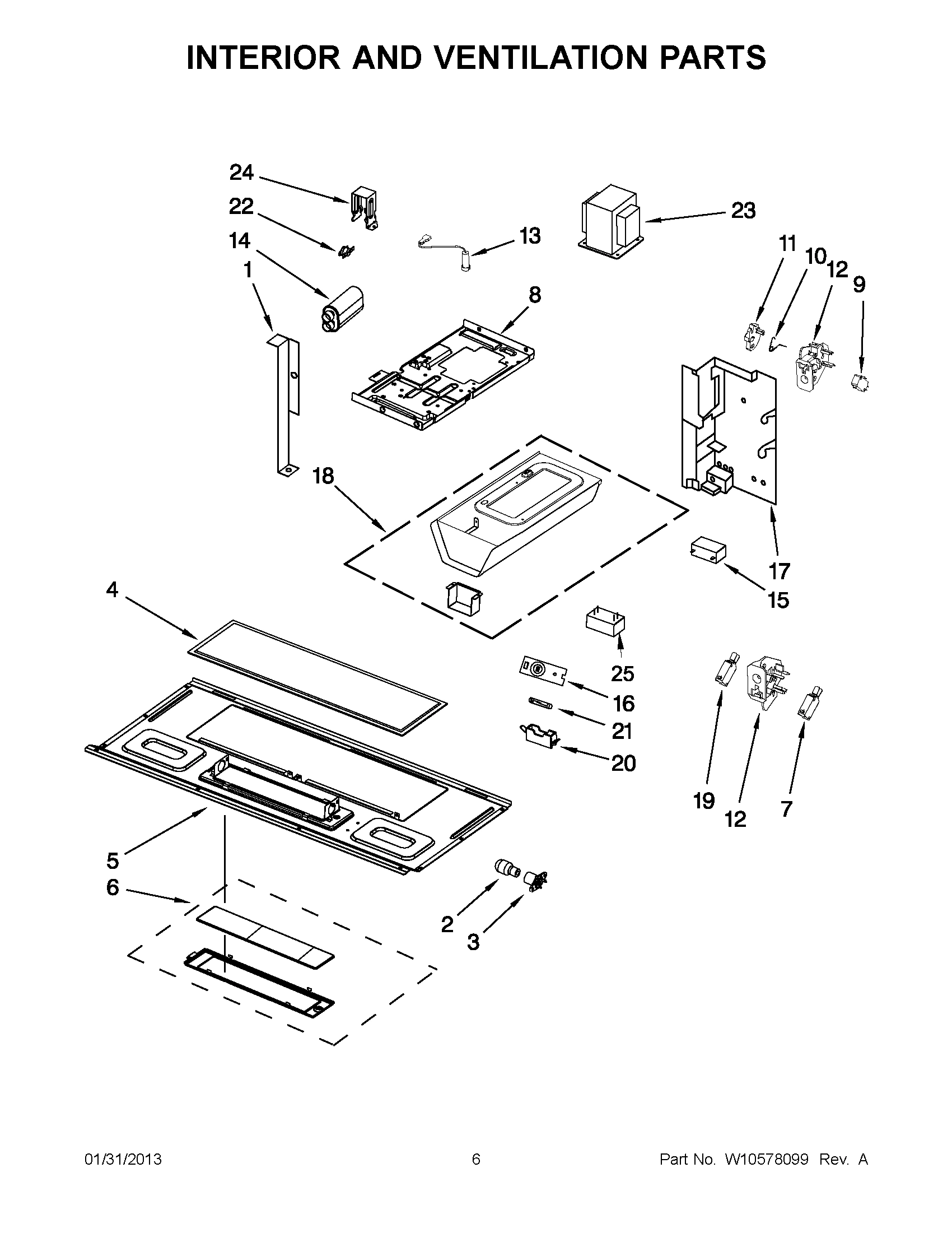 03 - INTERIOR AND VENTILATION PARTS