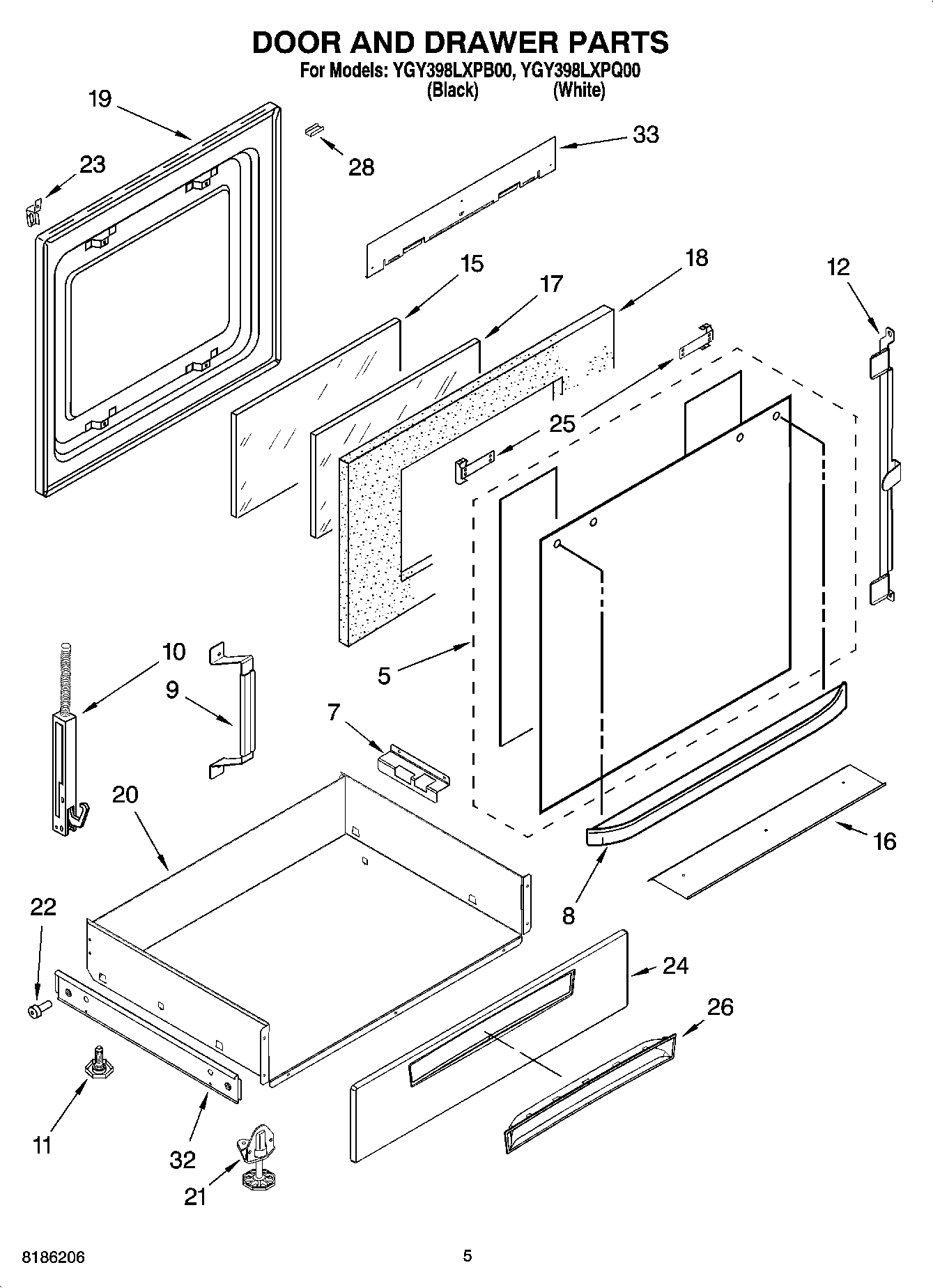 04 - DOOR AND DRAWER PARTS