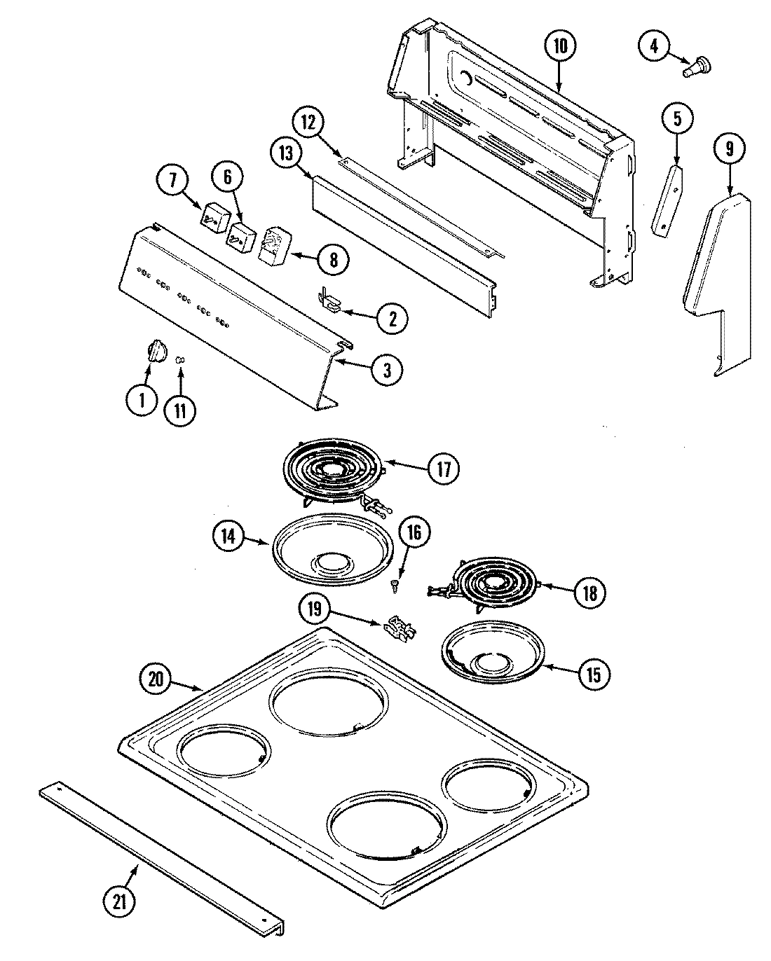 02 - CONTROL PNL/TOP ASSM (A3510)