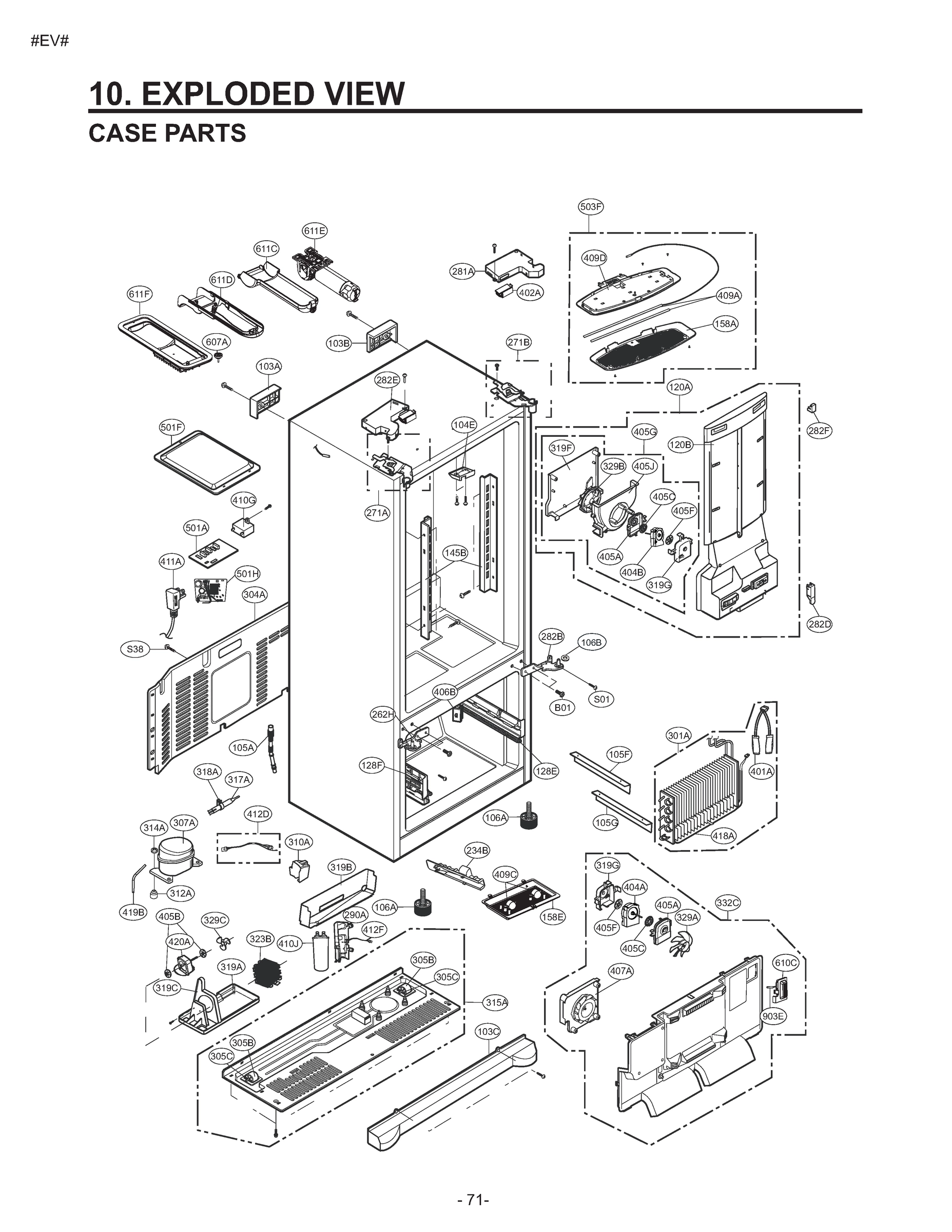 CASE PARTS