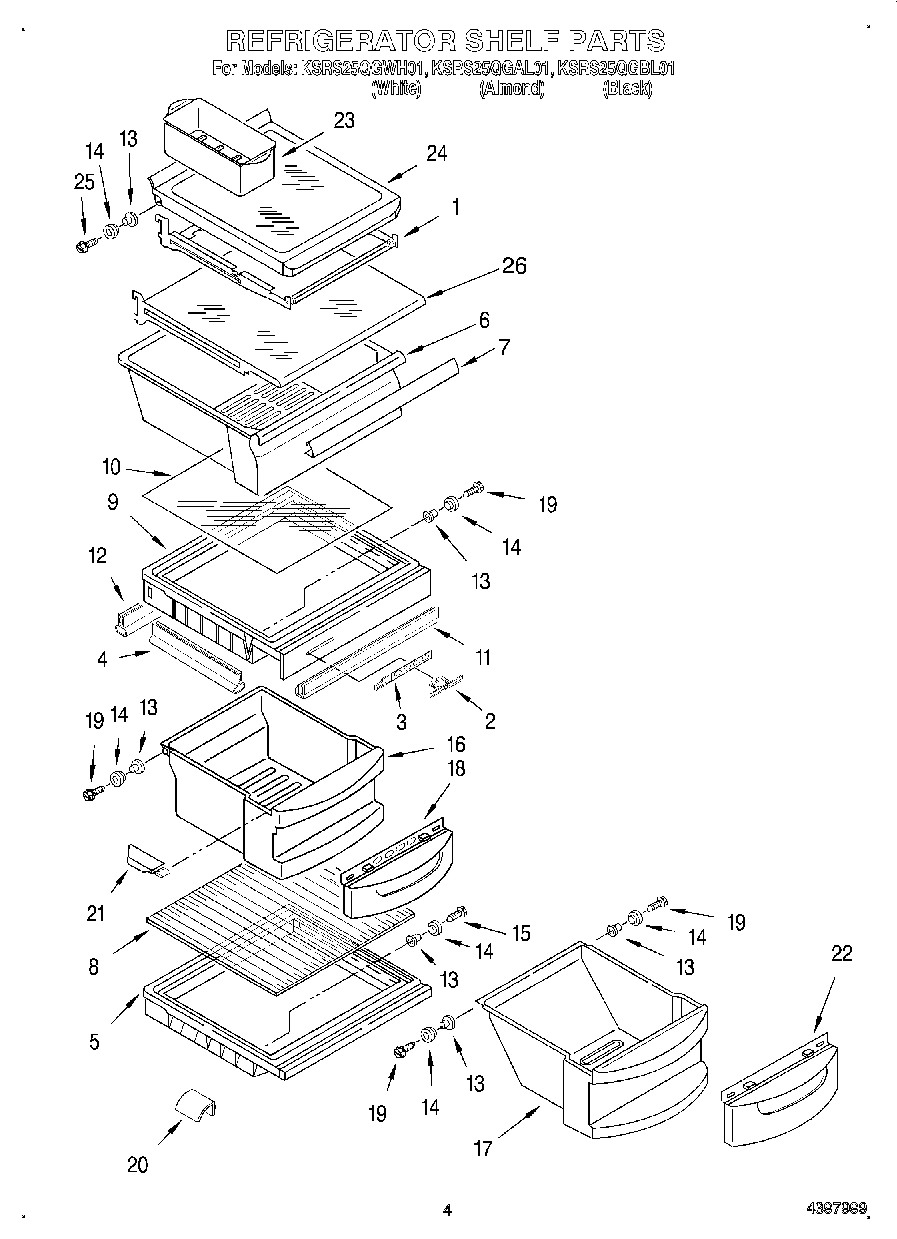 03 - REFRIGERATOR SHELF