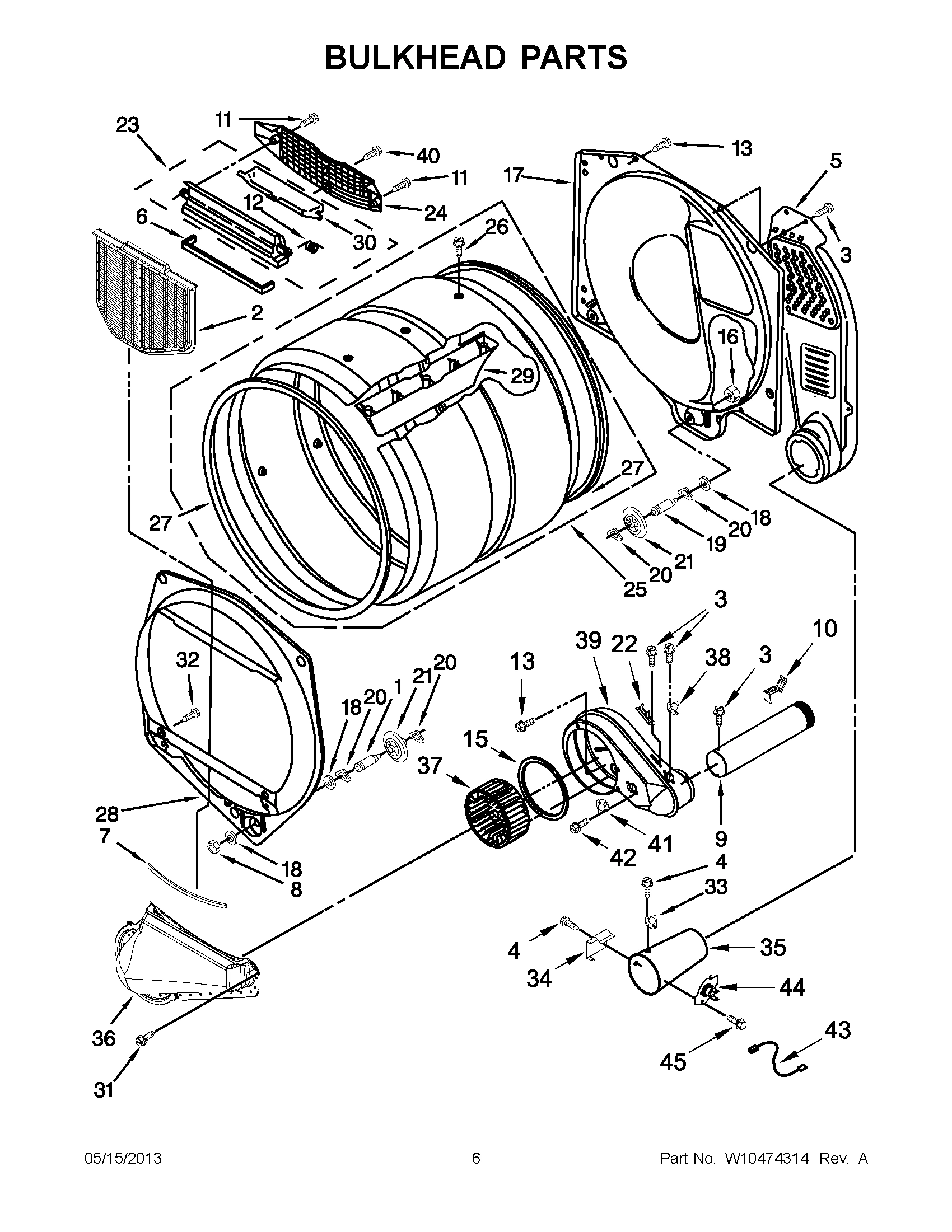 03 - BULKHEAD PARTS