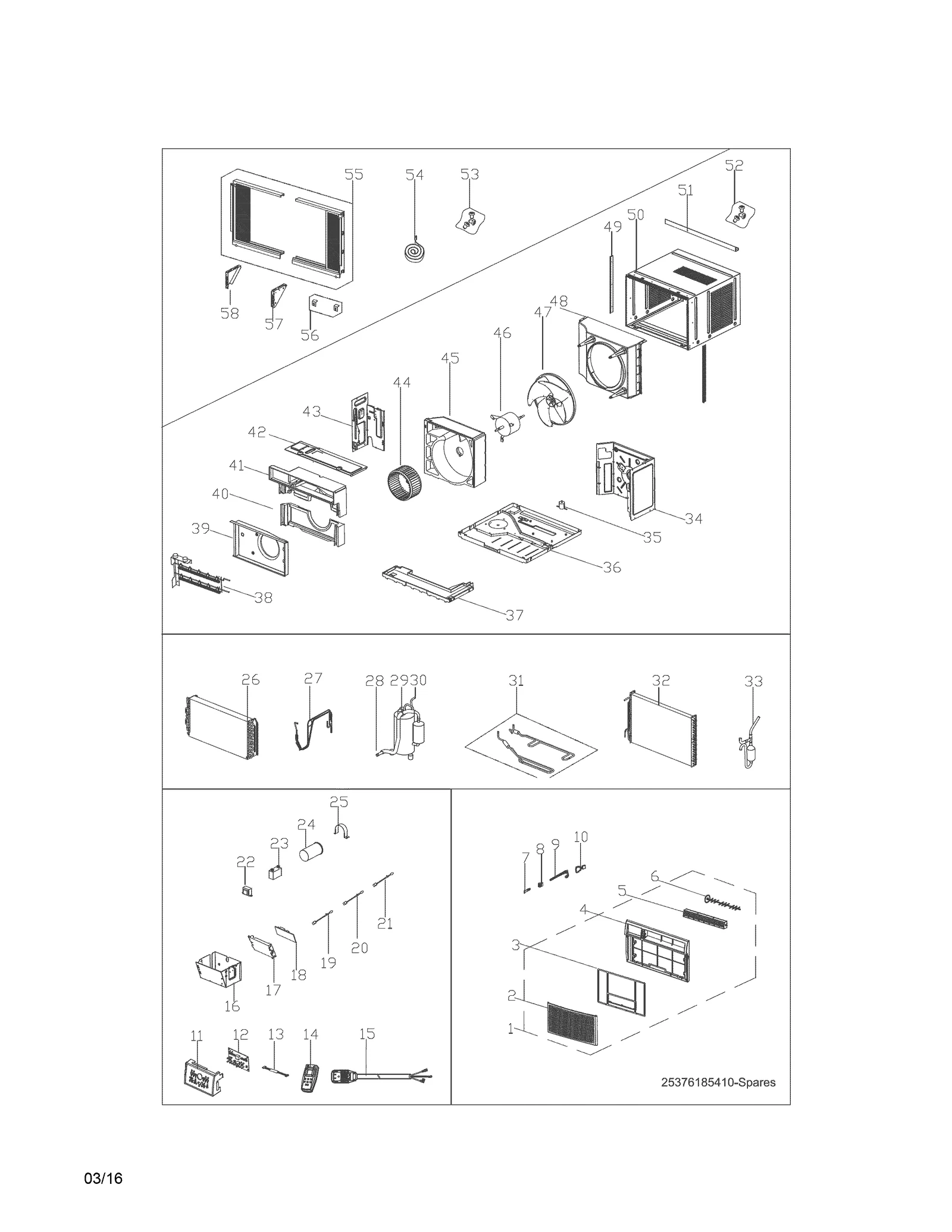RECOMMENDED SPARE PARTS