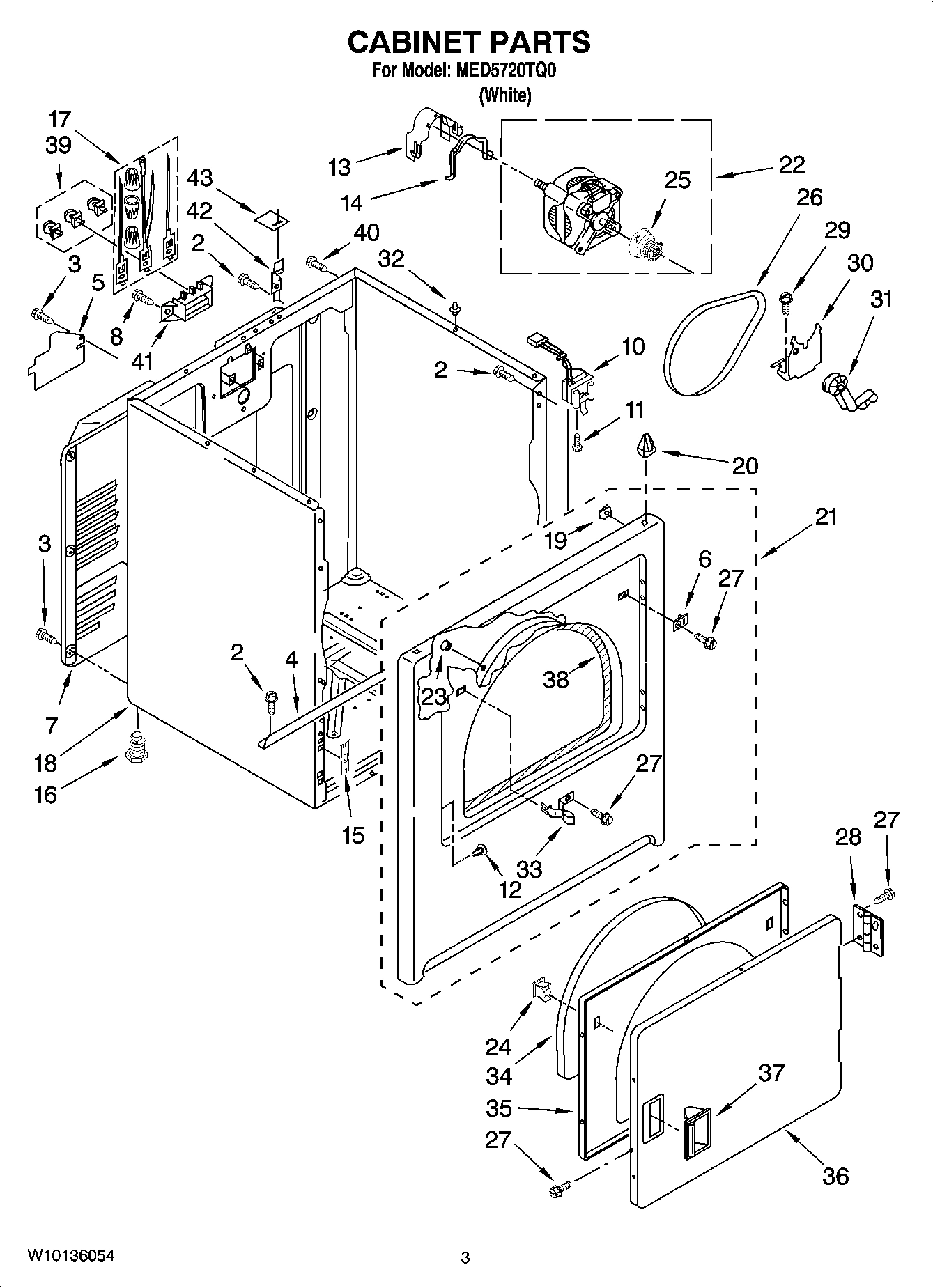 02 - CABINET PARTS