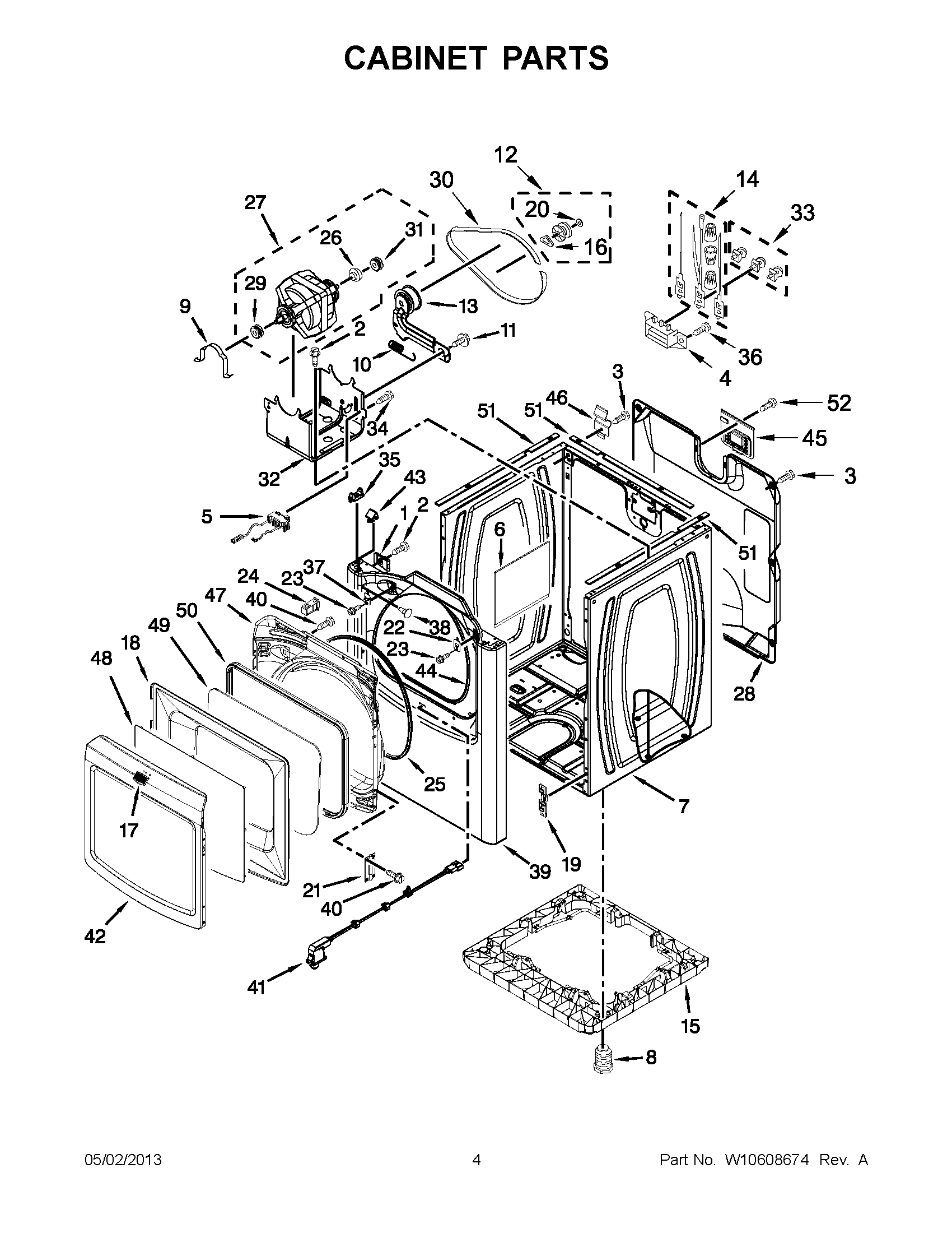 02 - CABINET PARTS