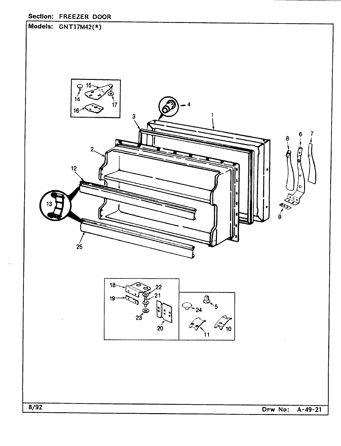 02 - FREEZER DOOR