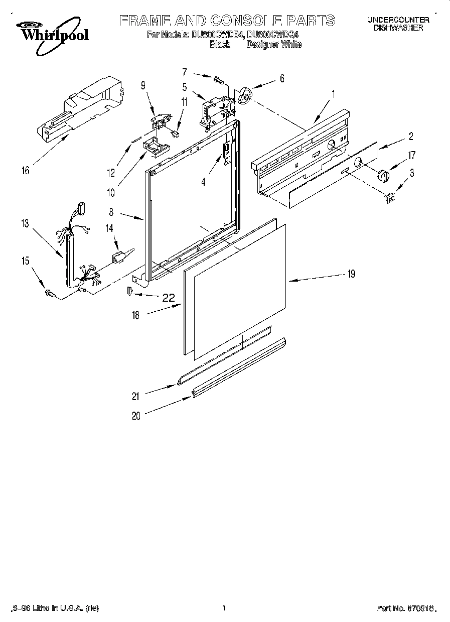 01 - FRAME AND CONSOLE