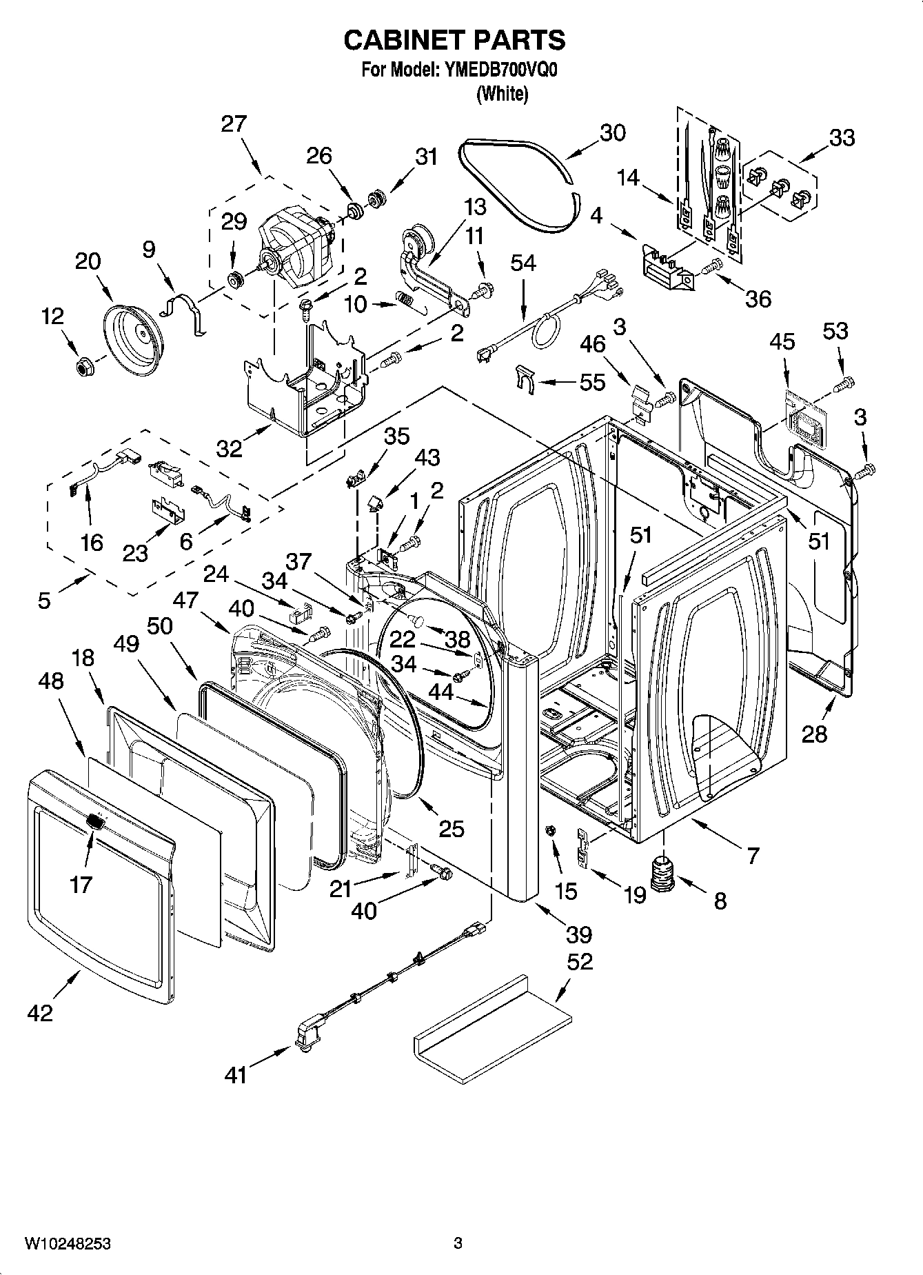 02 - CABINET PARTS