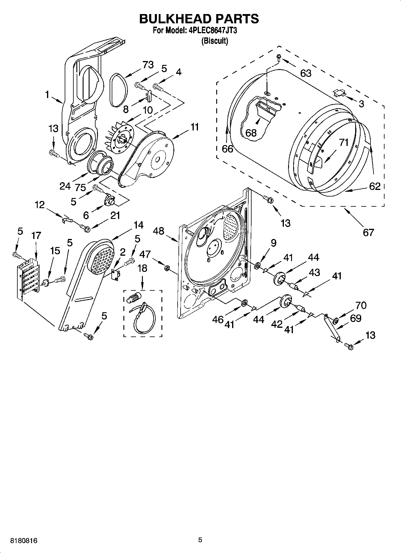 03 - BULKHEAD PARTS, OPTIONAL PARTS (NOT INCLUDED)