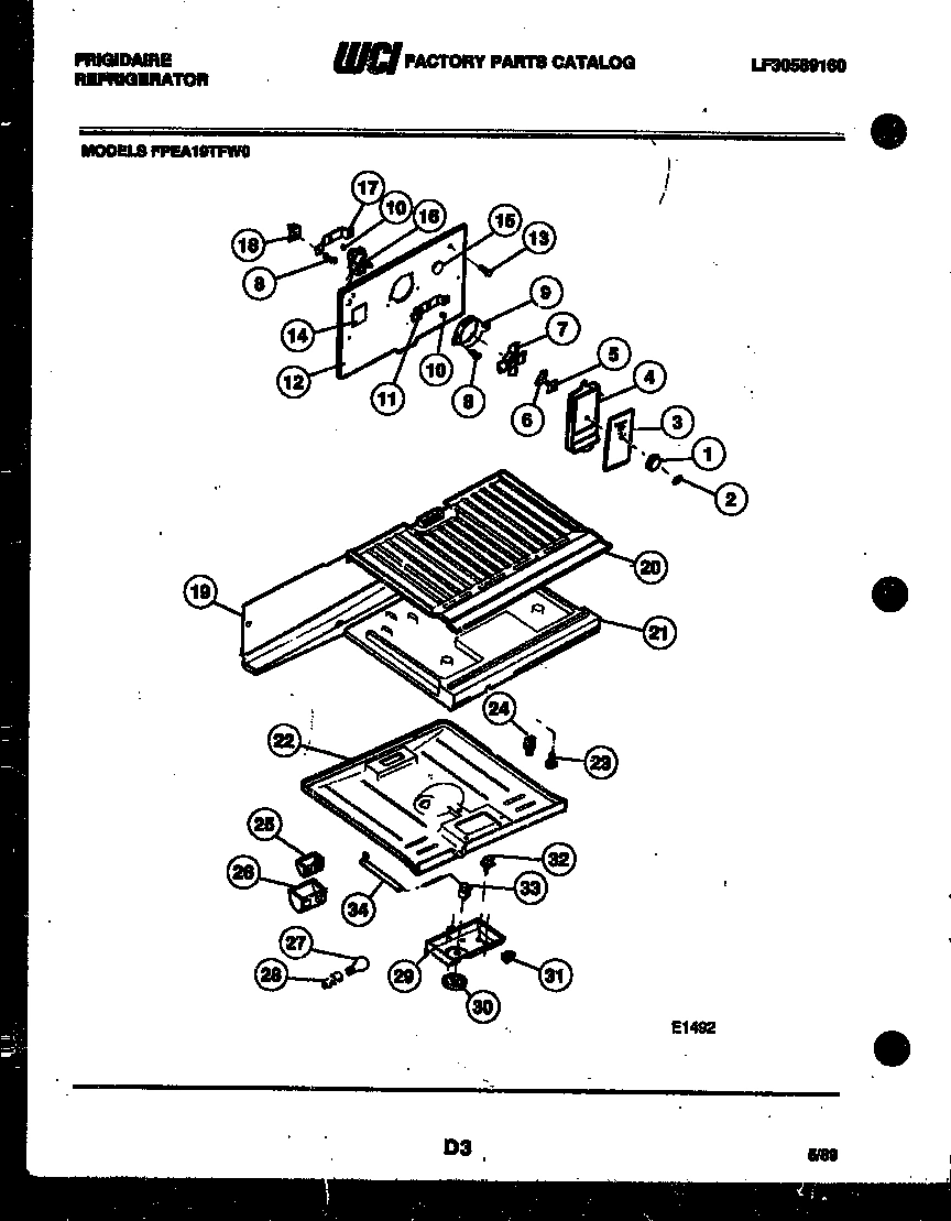 04 - REFRIGERATOR AND DAMPER CONTROL ASS