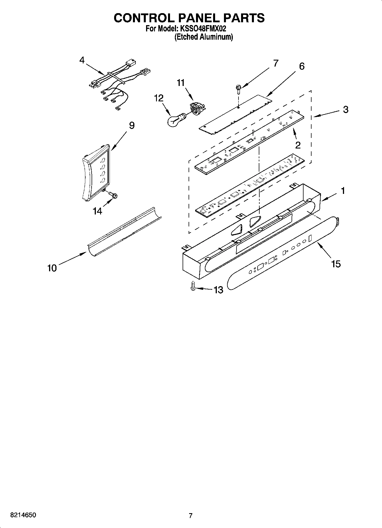 05 - CONTROL PANEL PARTS