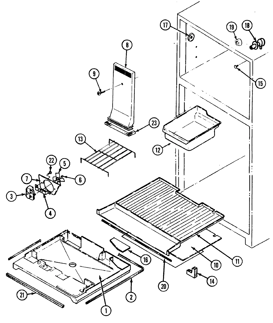 01 - FREEZER COMPARTMENT