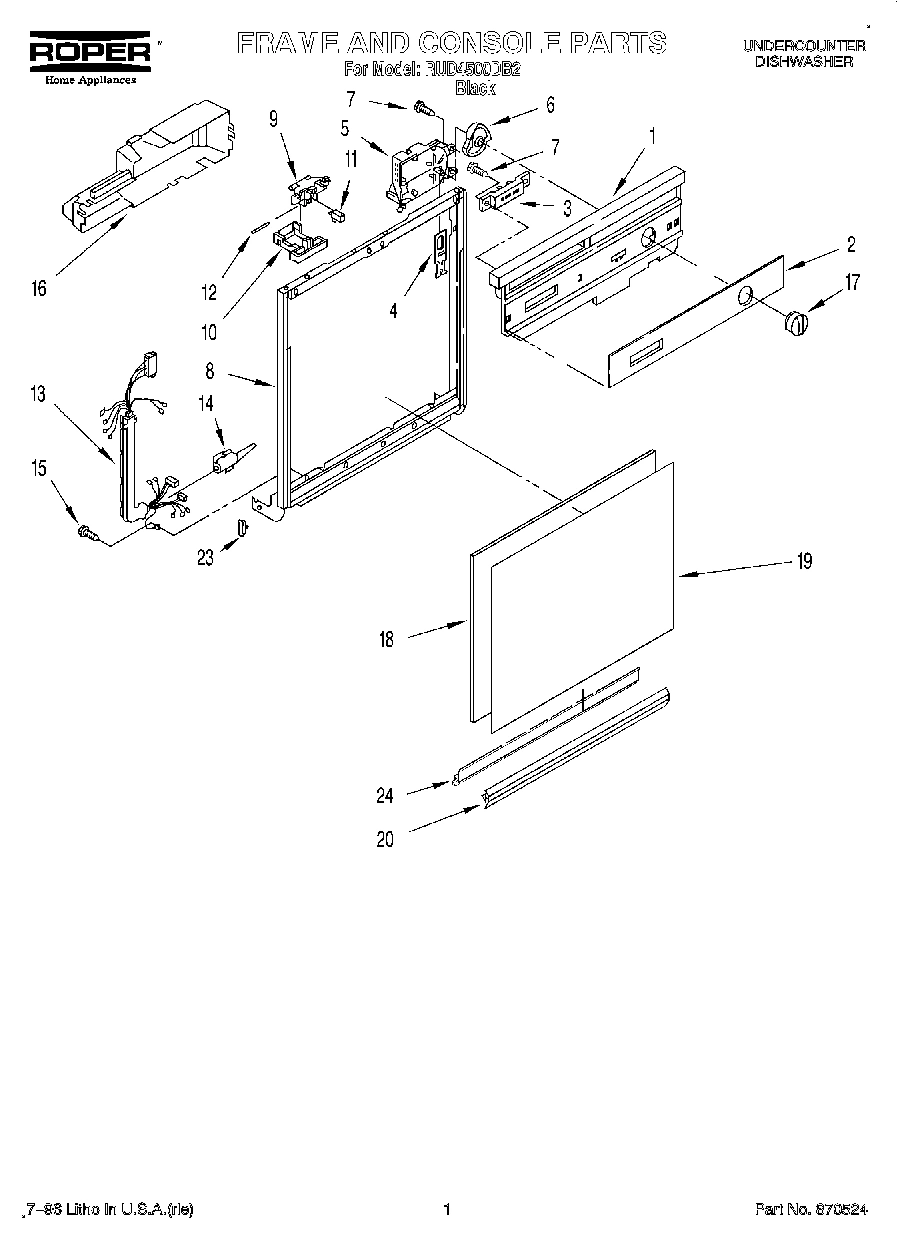 01 - FRAME AND CONSOLE