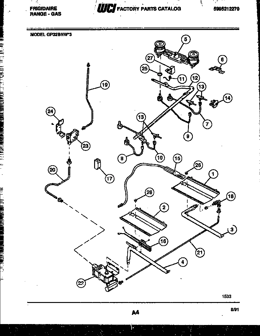 04 - BURNER, MANIFOLD AND GAS CONTROL