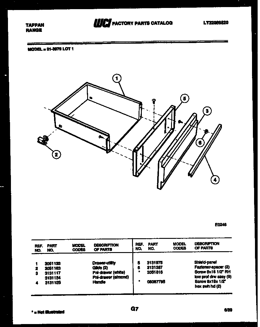 04 - DRAWER PARTS