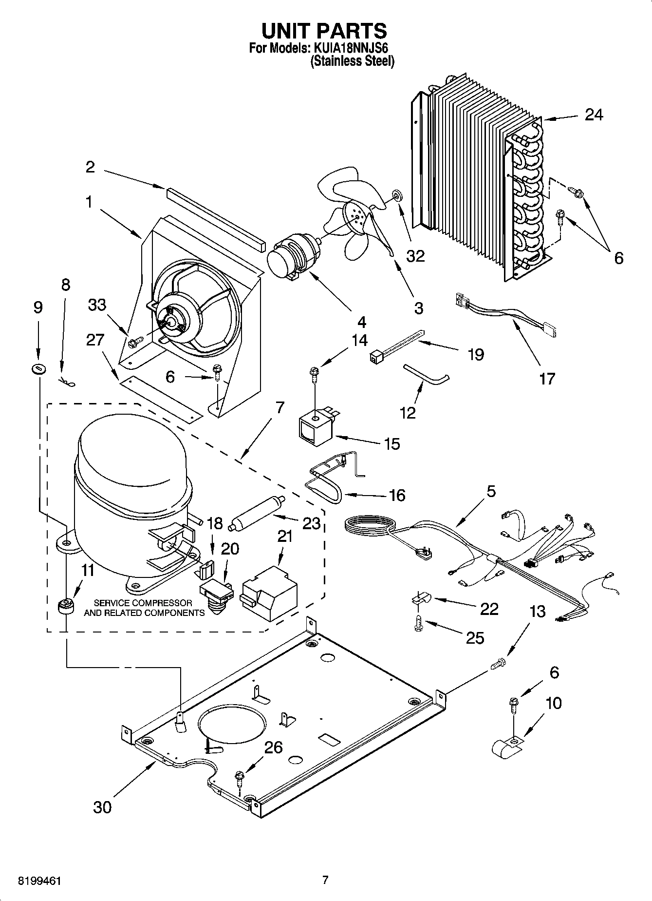 05 - UNIT PARTS, OPTIONAL PARTS