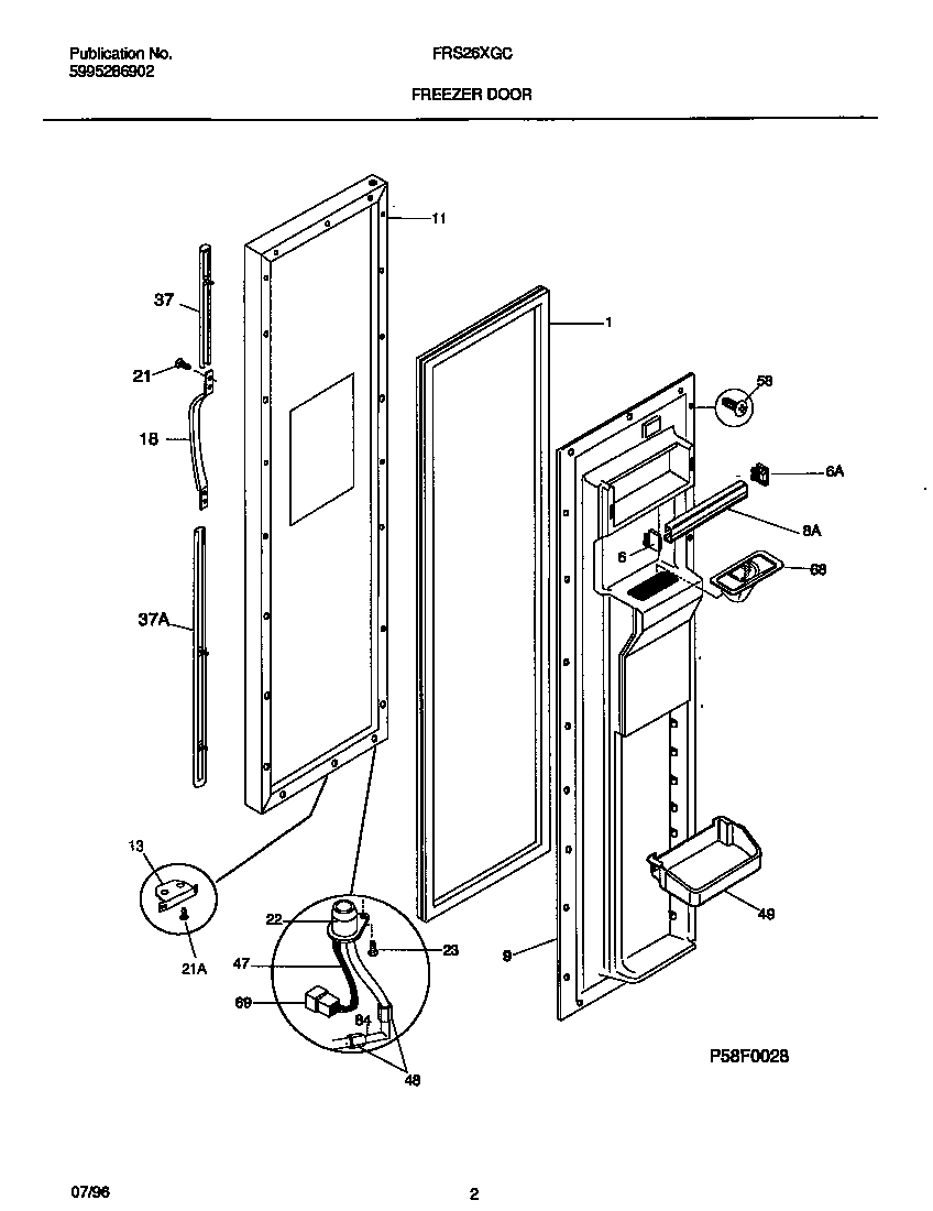 02 - FREEZER DOOR