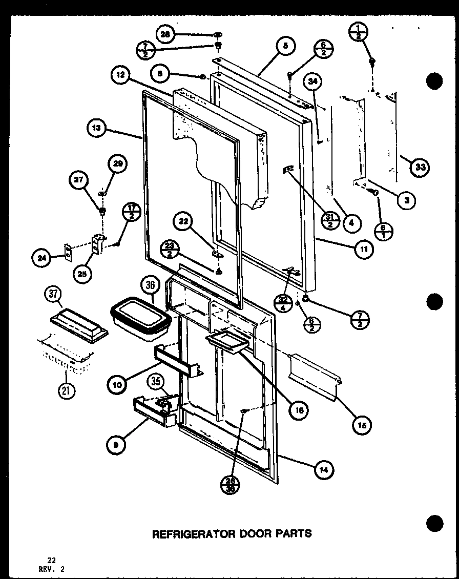 06 - REF DOOR PARTS
