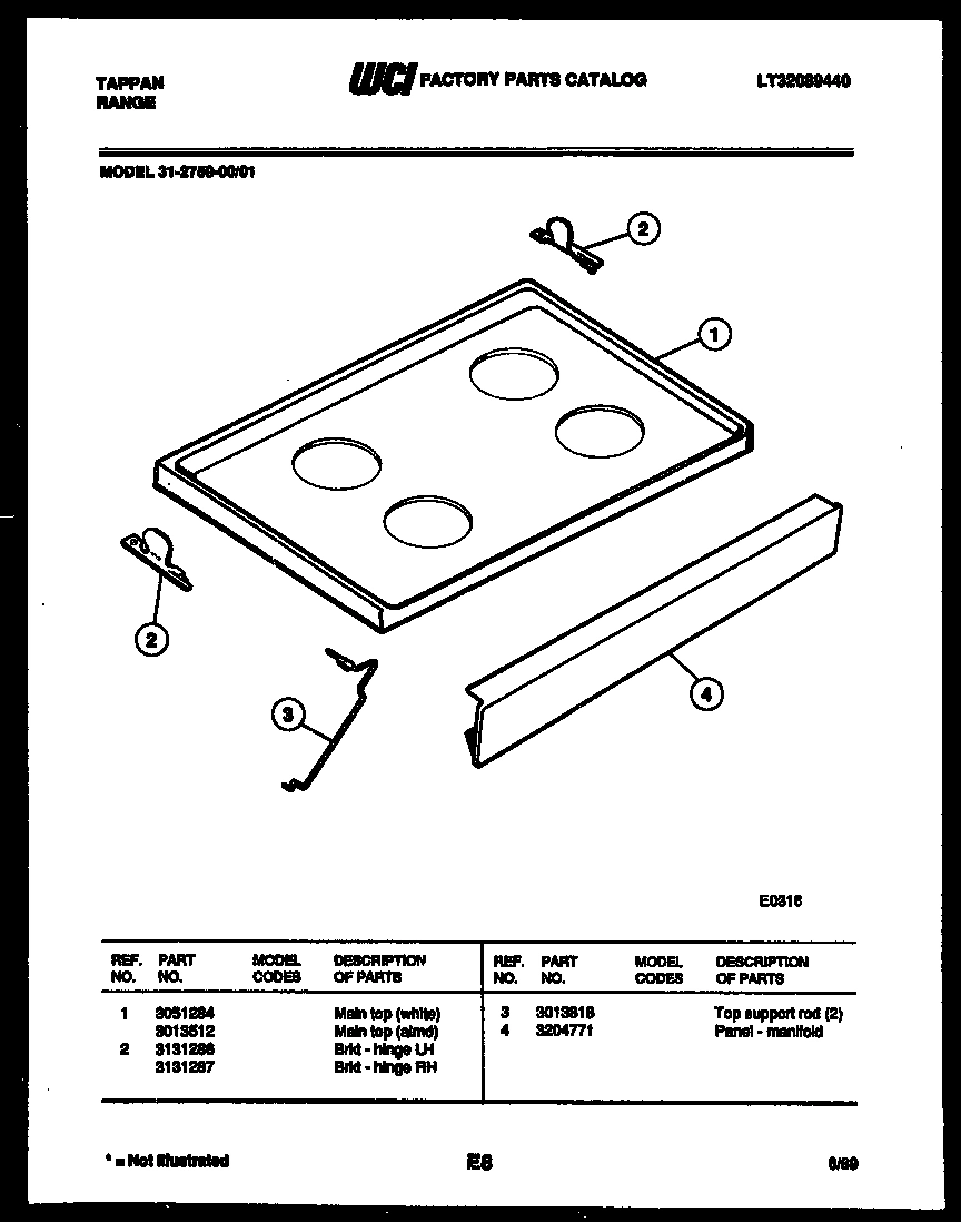 03 - COOKTOP PARTS