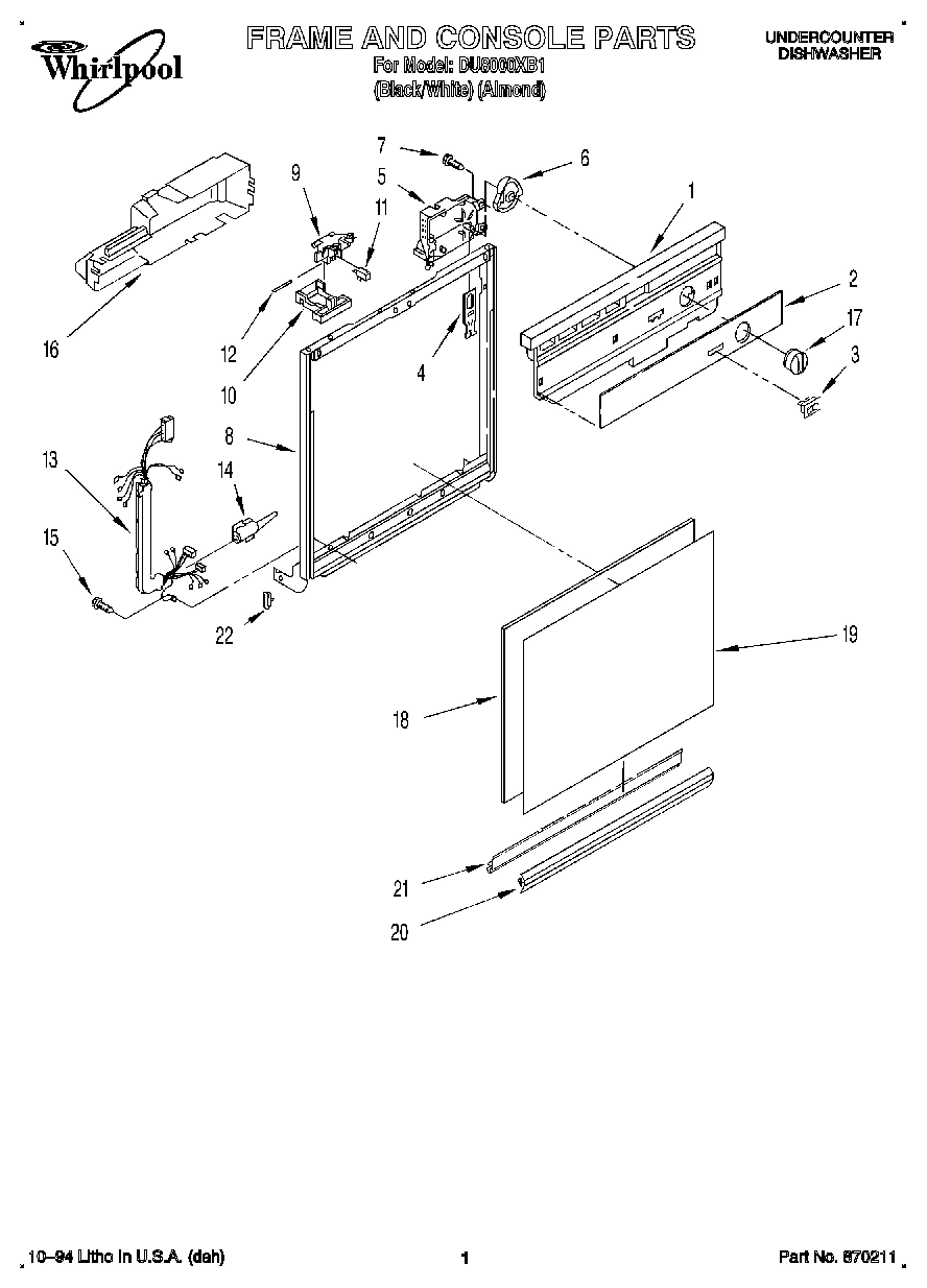 01 - FRAME AND CONSOLE