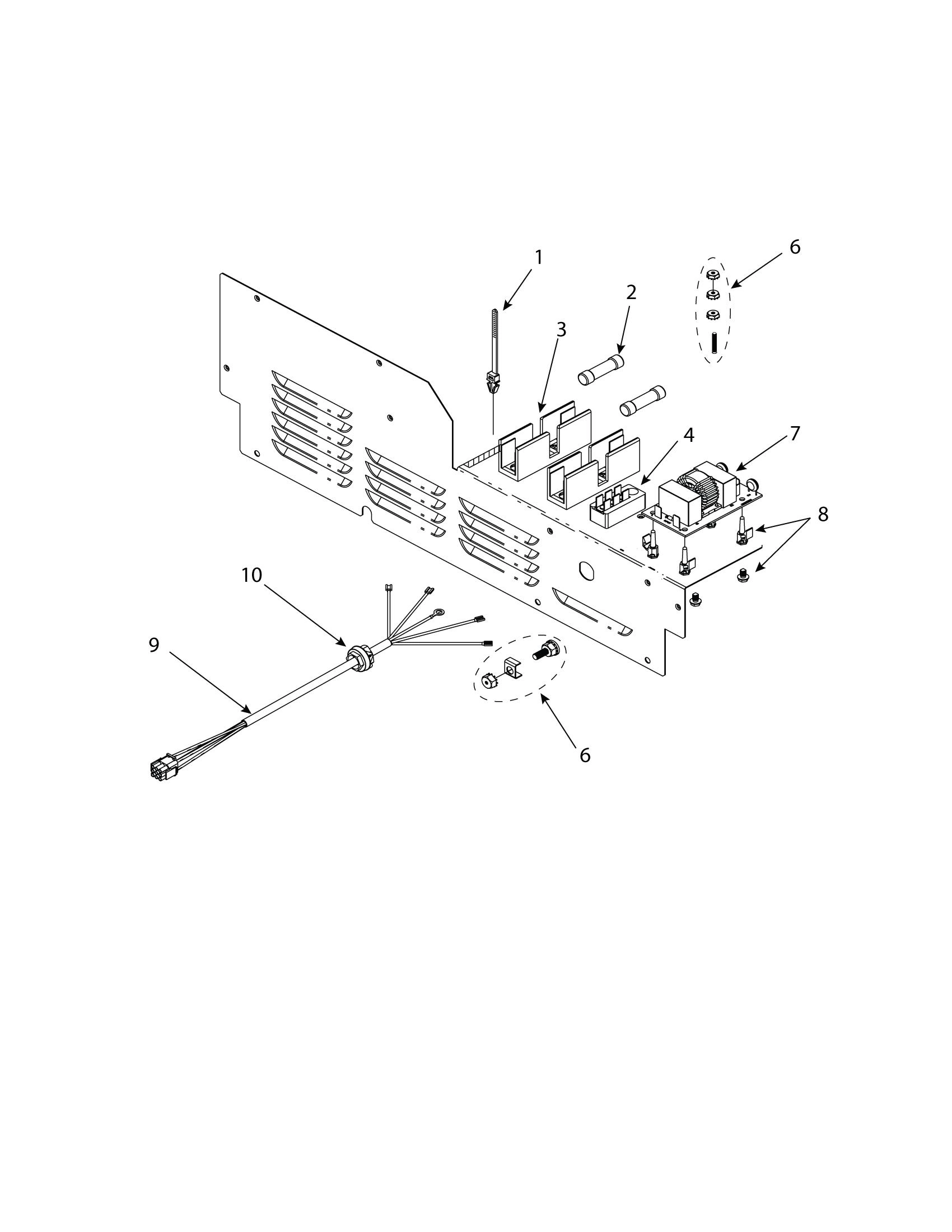 LOWER ACCESS PANEL / POWER CORD / FUSE