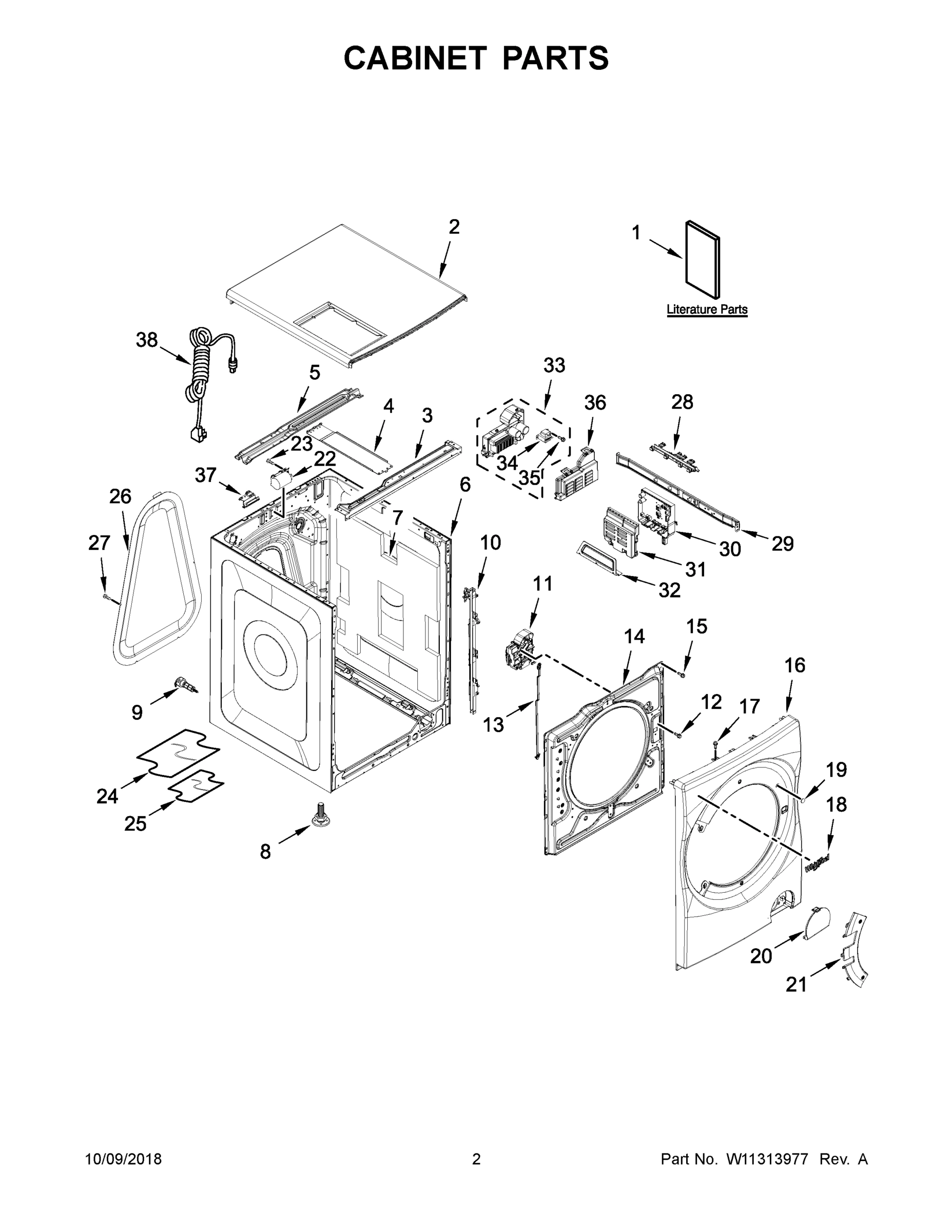 02 - CABINET PARTS