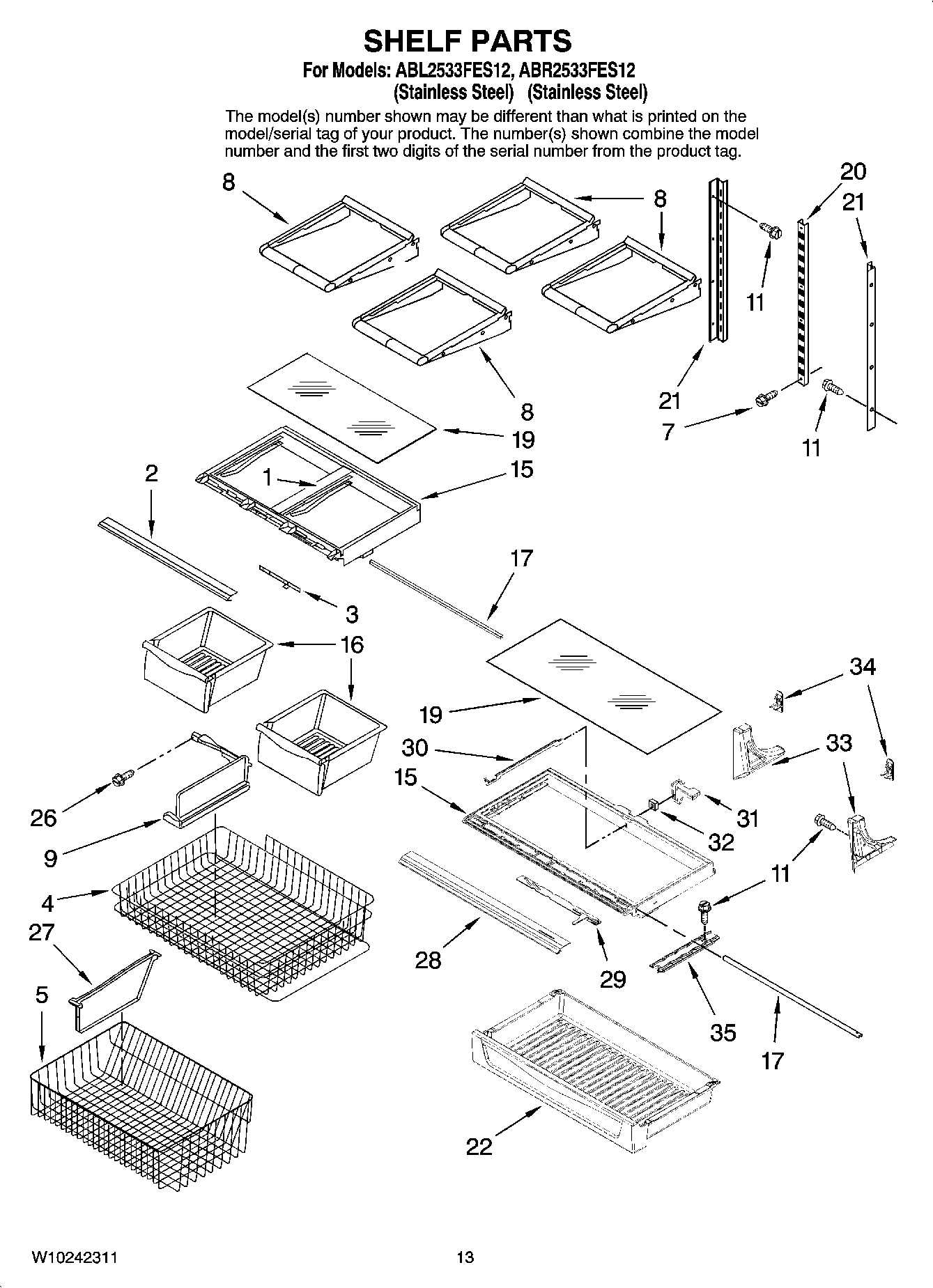 07 - SHELF PARTS