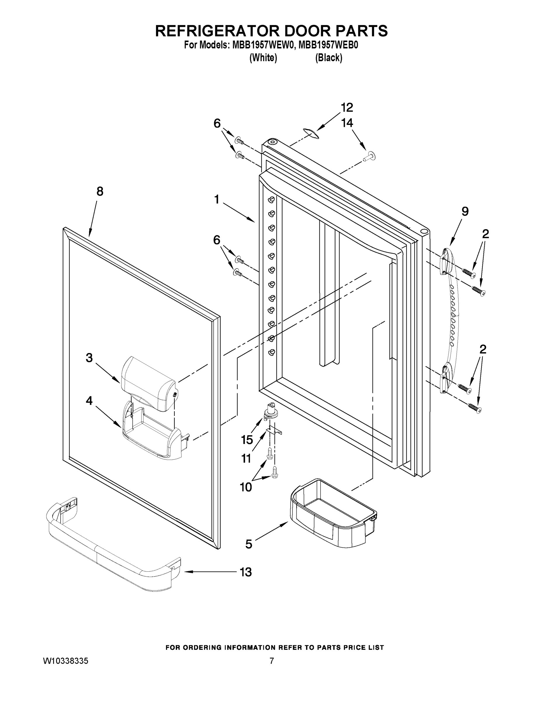 05 - REFRIGERATOR DOOR PARTS