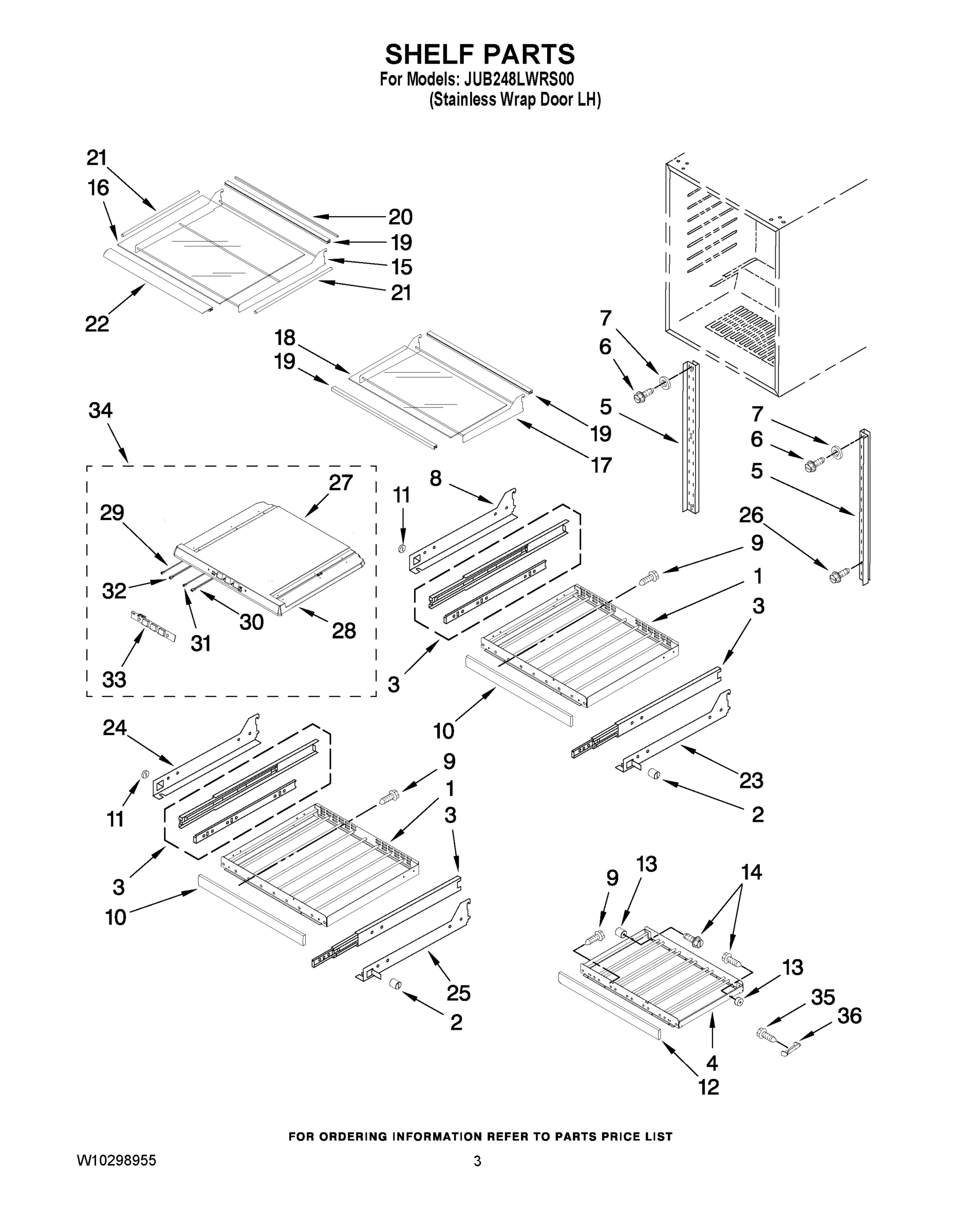 02 - SHELF PARTS