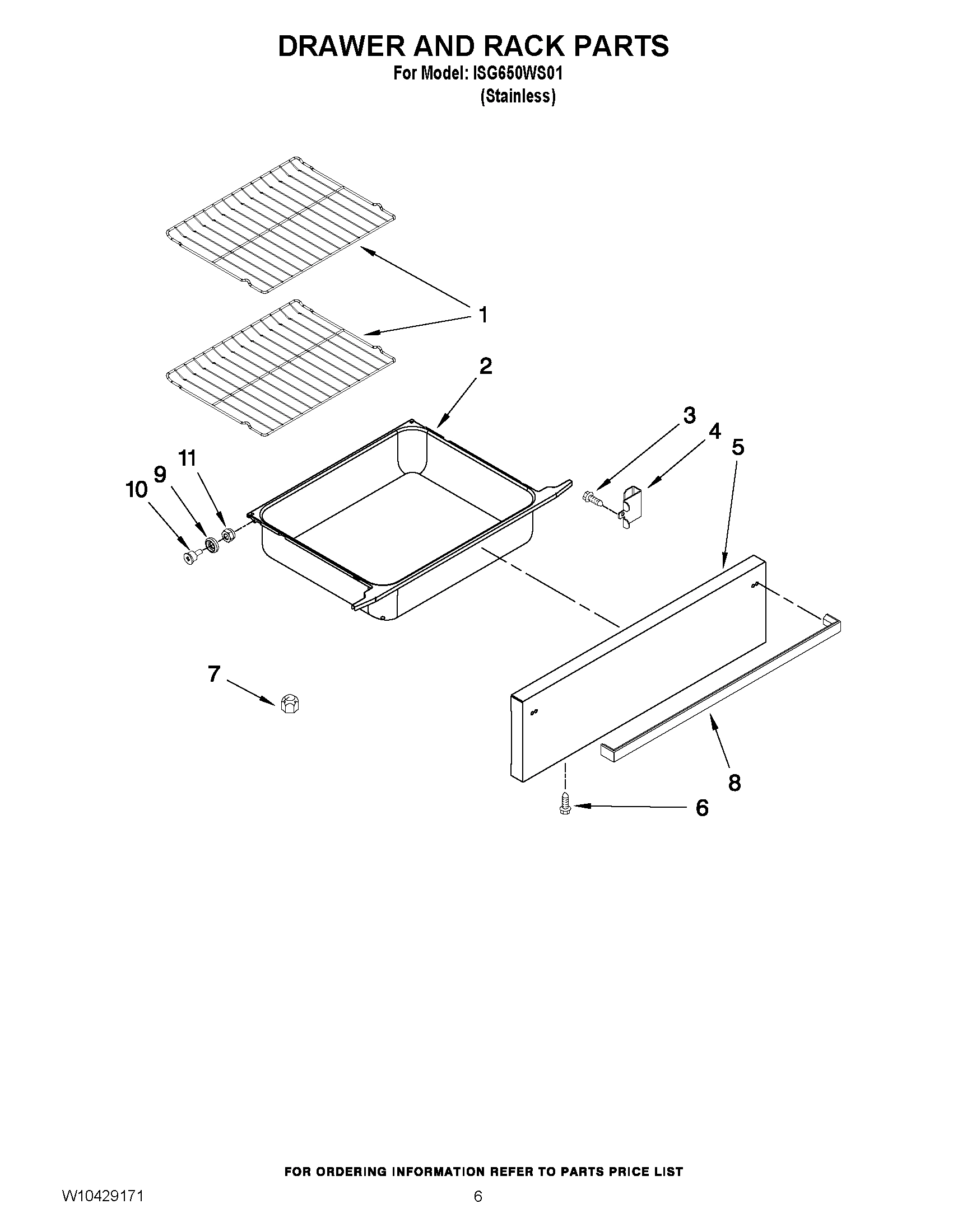 04 - DRAWER AND RACK PARTS