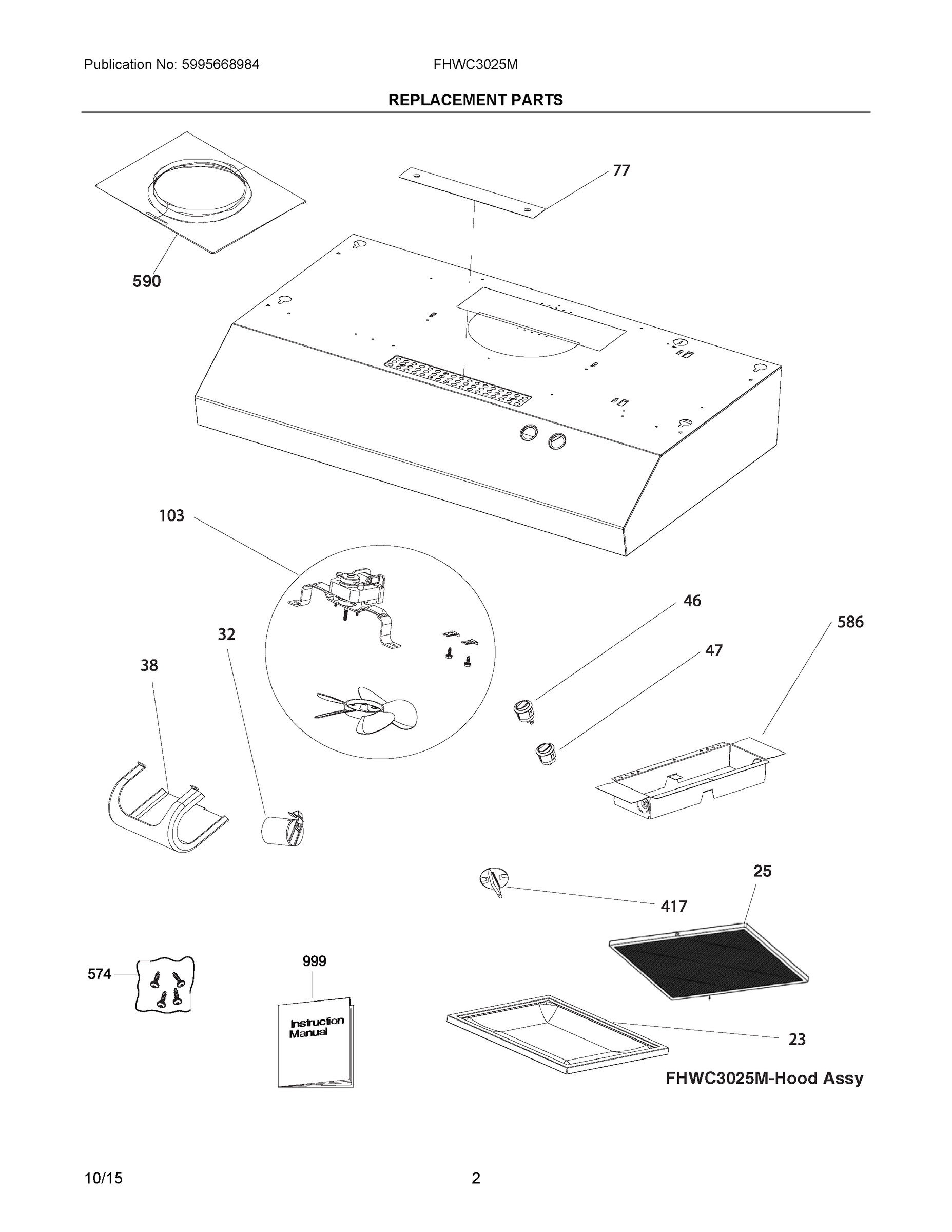 02 - REPLACEMENT PARTS
