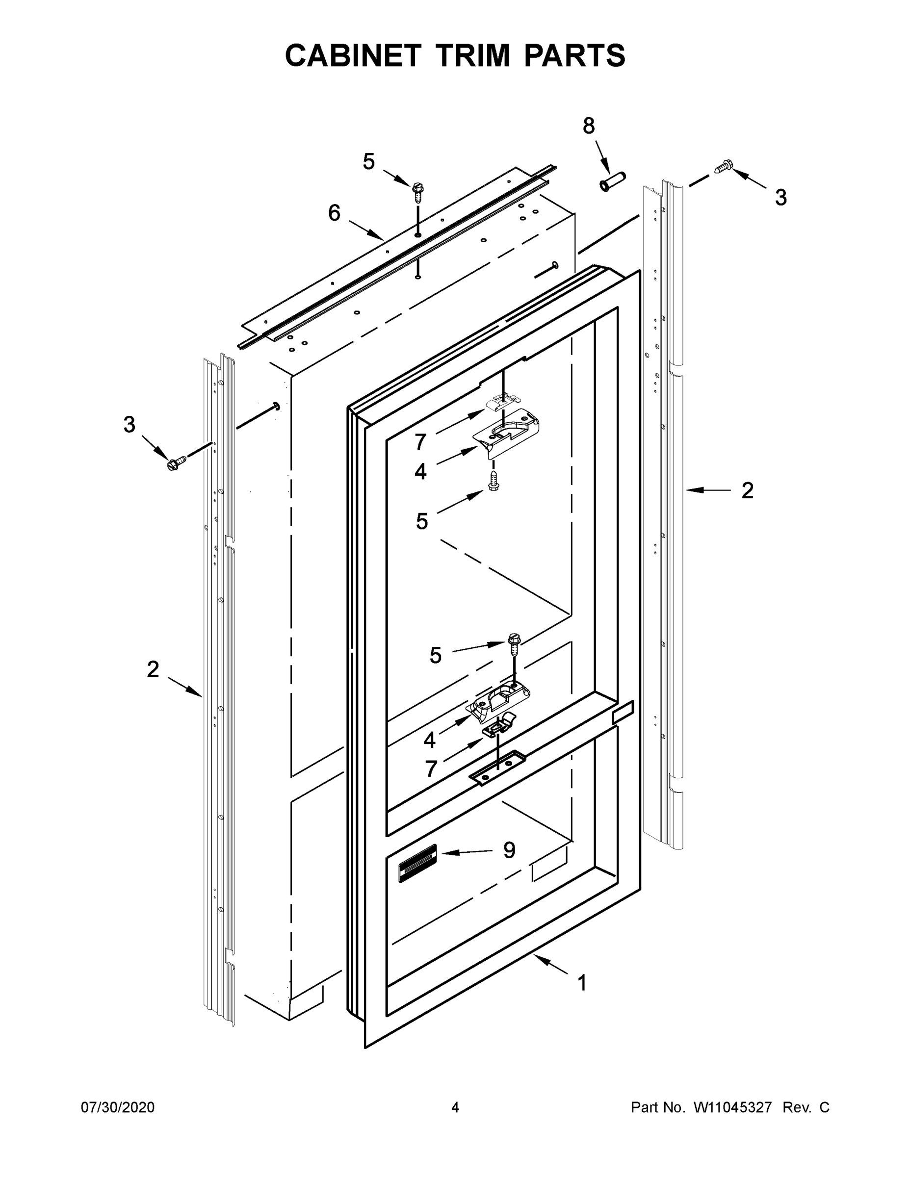 03 - CABINET TRIM PARTS
