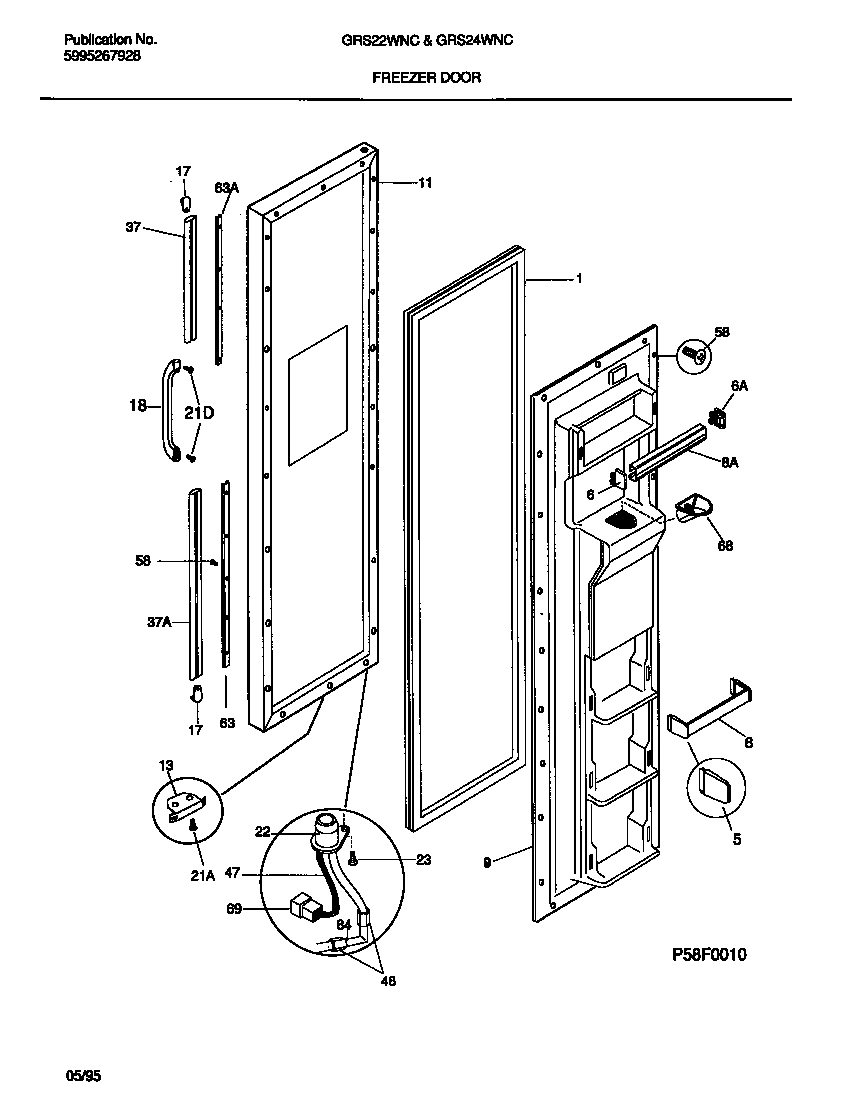 02 - FREEZER DOOR