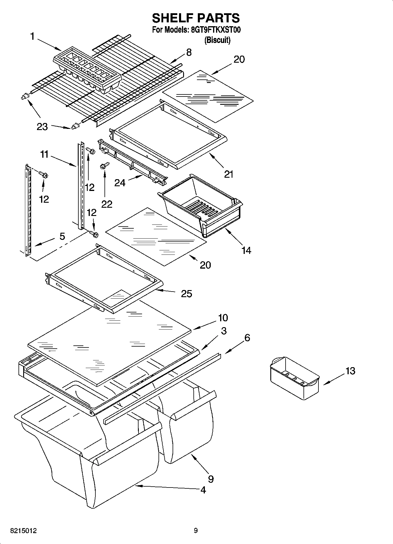 05 - SHELF PARTS, OPTIONAL PARTS