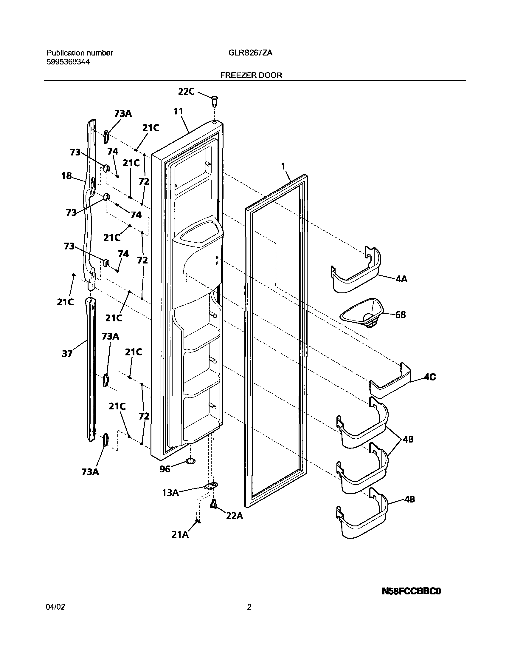 03 - FREEZER DOOR