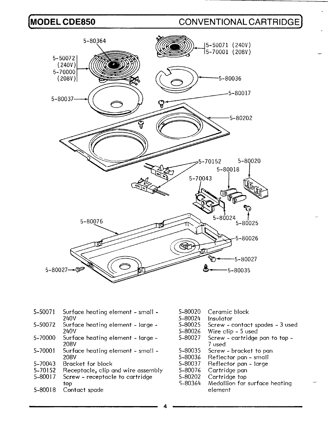 08 - CONVENTIONAL CARTRIDGE