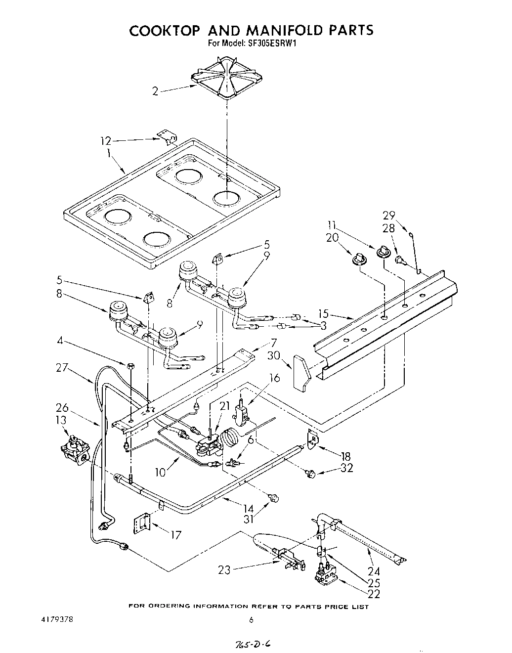 05 - COOKTOP AND MANIFOLD , LITERATURE A