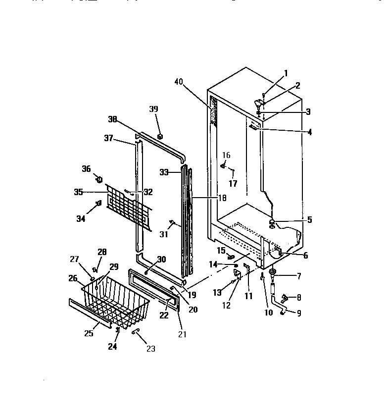 05 - CABINET HINGES, APRON, DOOR MOULDIN