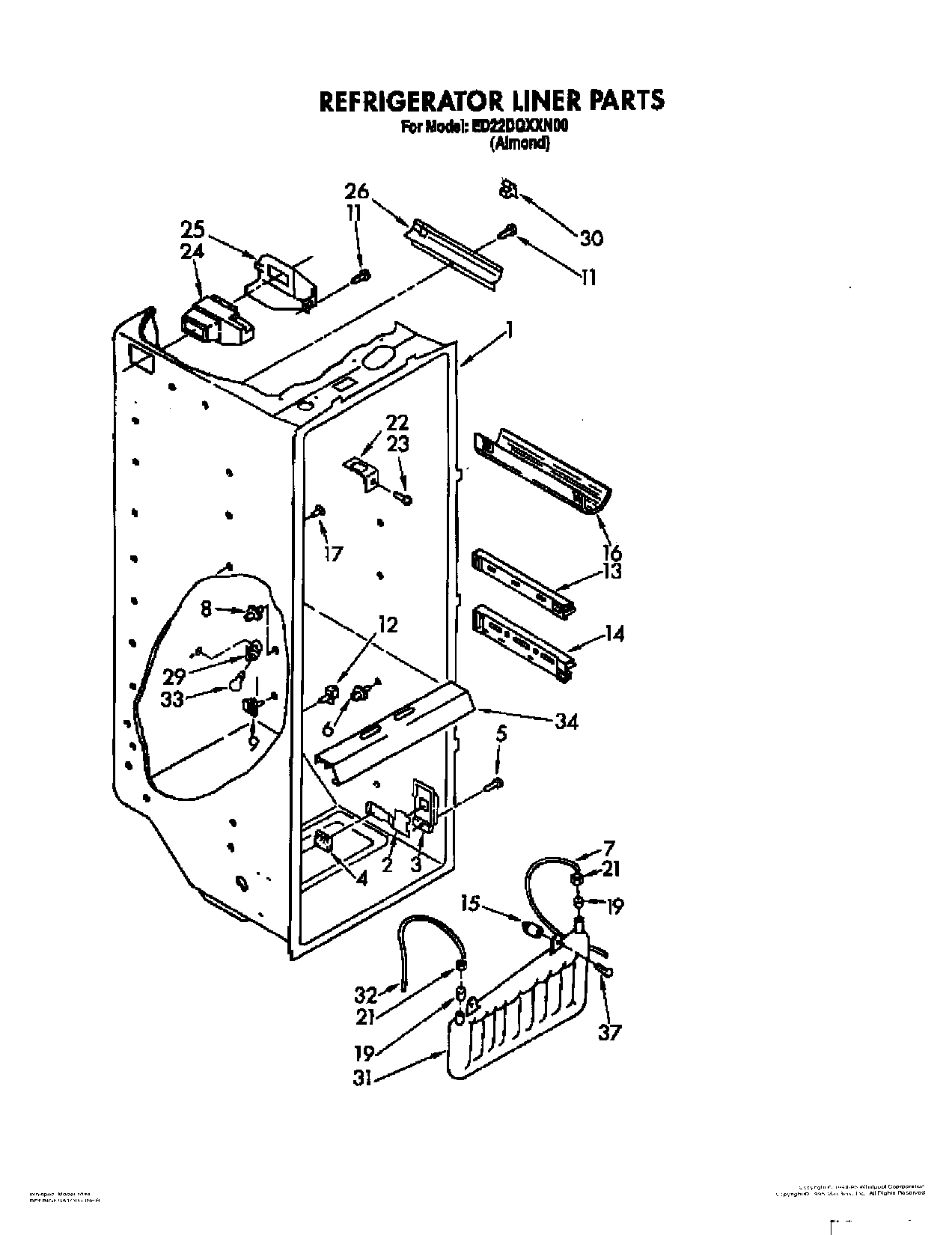03 - REFRIGERATOR LINER