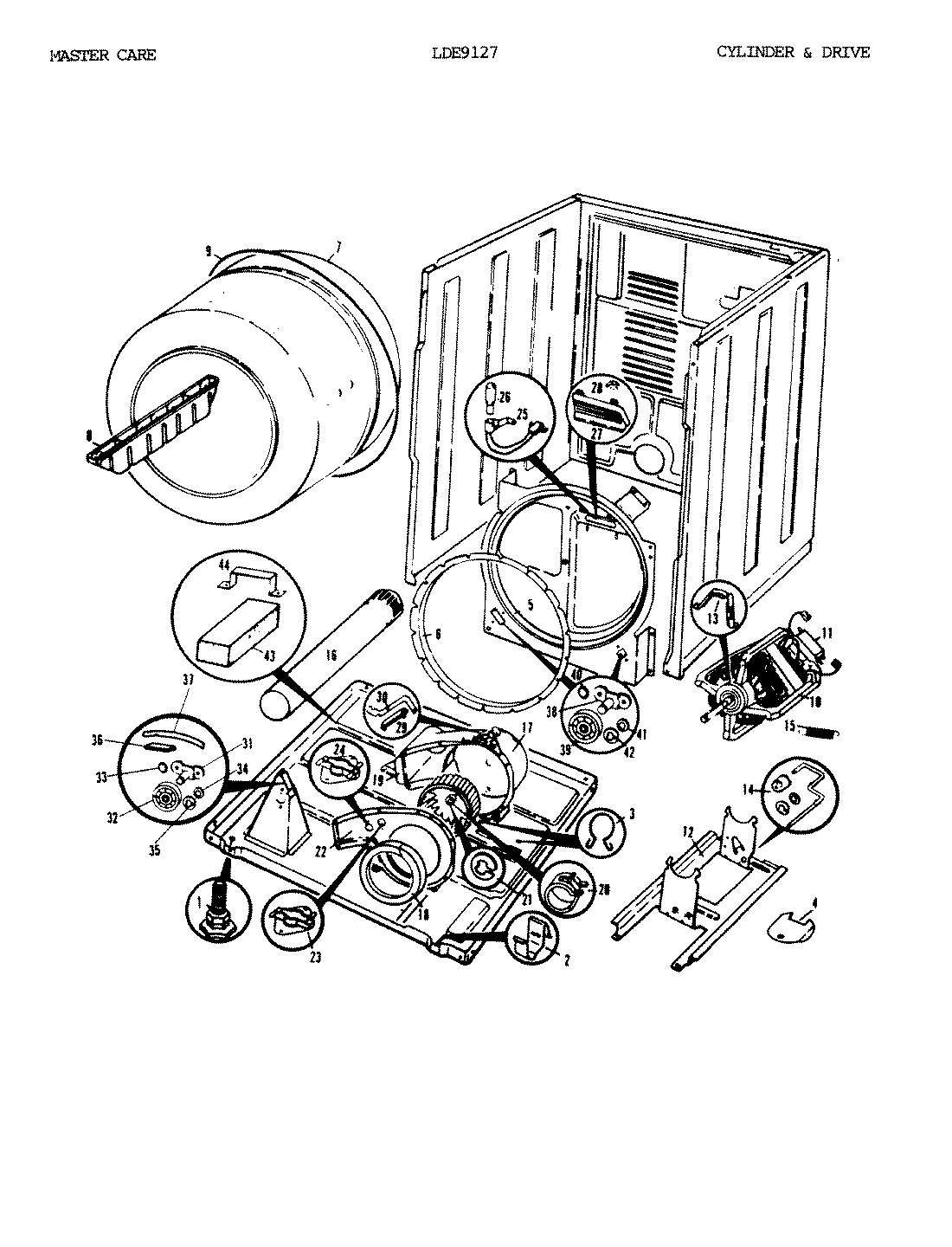 02 - CYLINDER & DRIVE