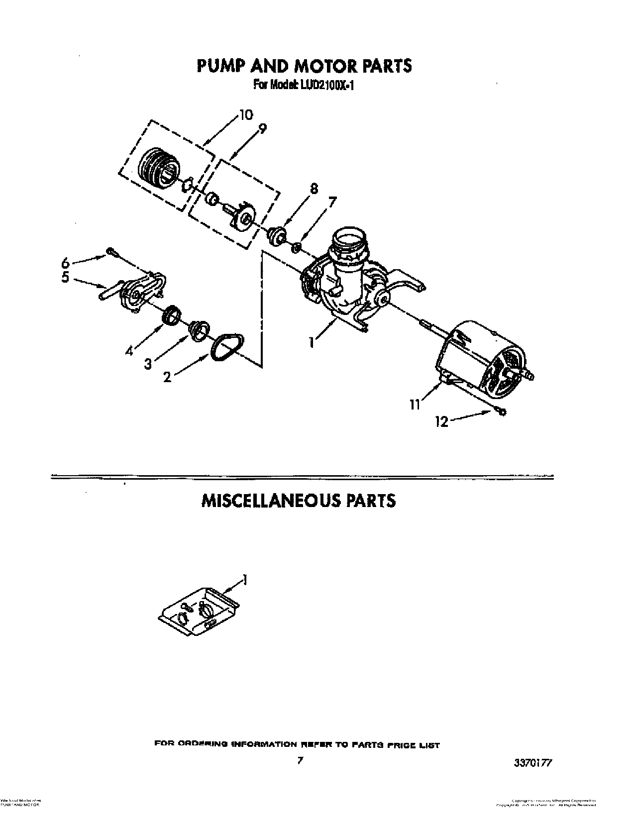 06 - PUMP AND MOTOR, MISCELLANEOUS