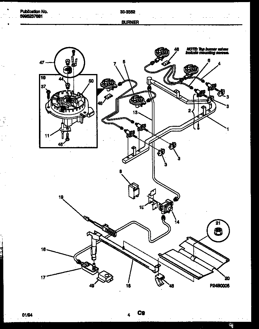 03 - BURNER PARTS
