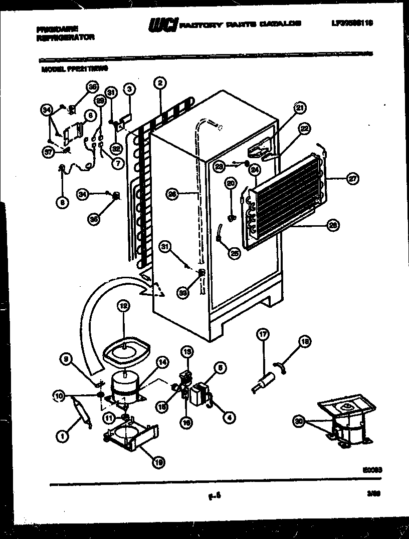 06 - SYSTEM AND AUTOMATIC DEFROST PARTS