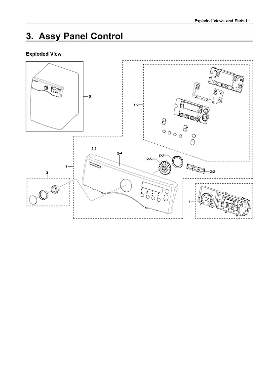 Control Panel Assembly